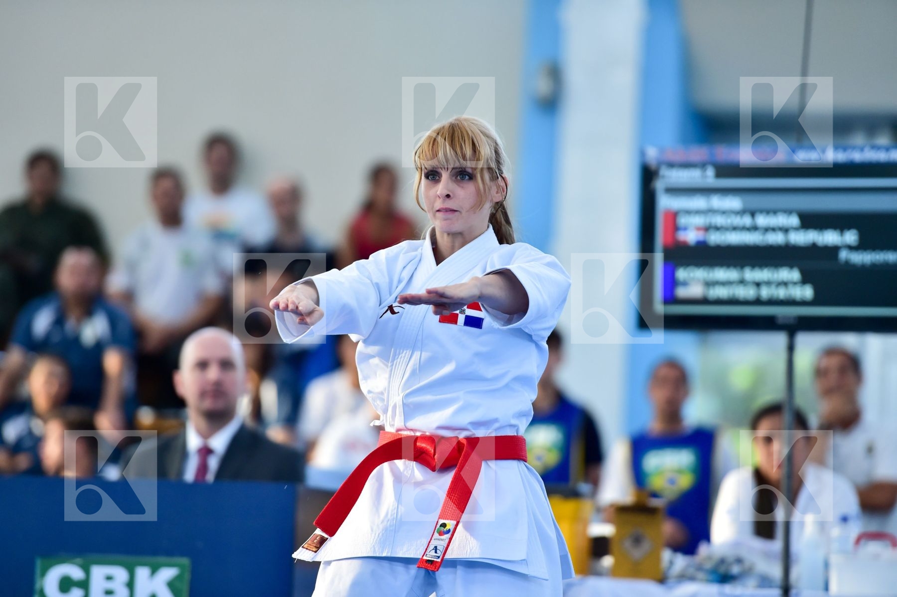 Dimitrova Maria Dominican Republic Female final kata