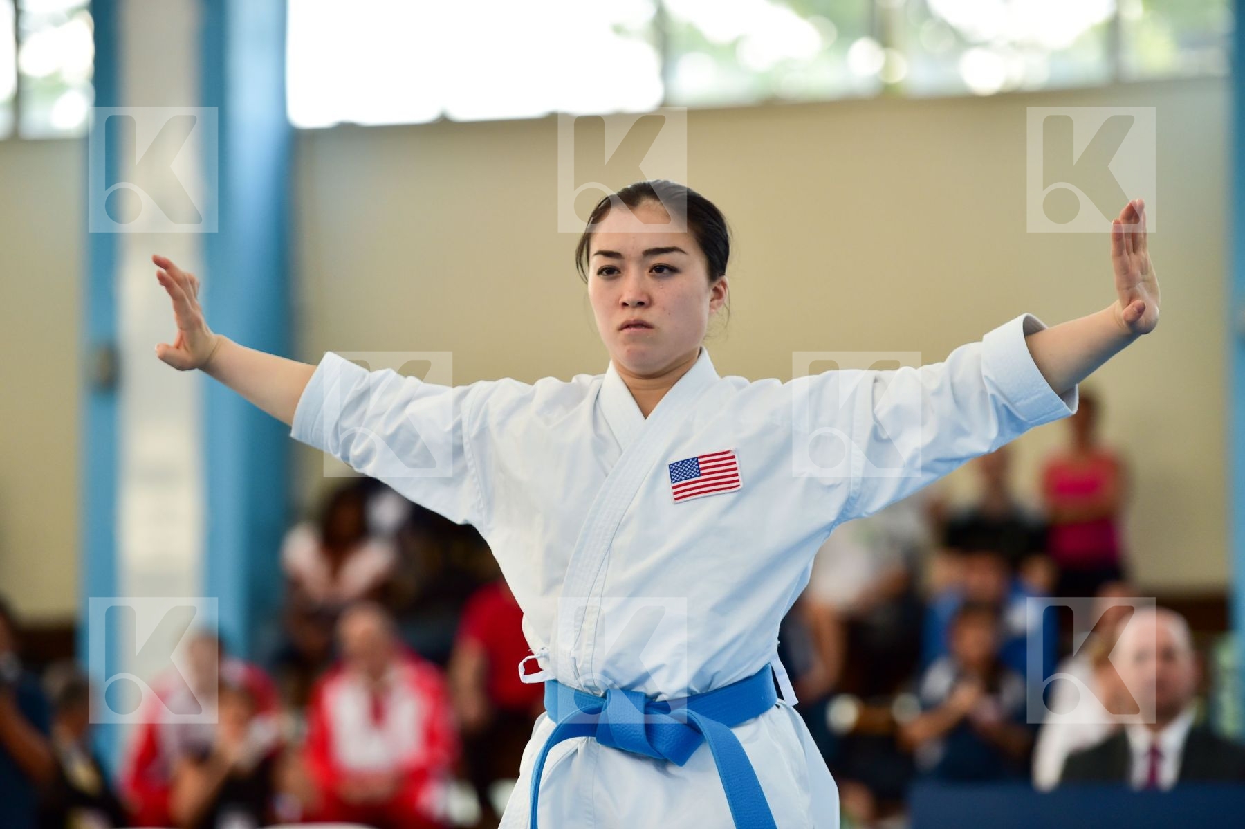 Female final kata Kokumai Sakura Usa