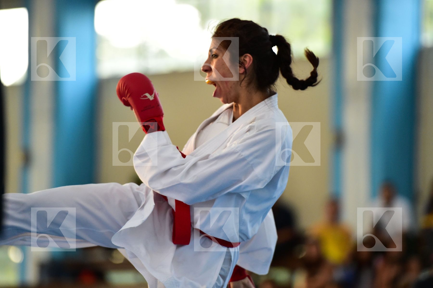 -61 Kg Arreola Merillela Female final Flores Paula Ivonne kumite