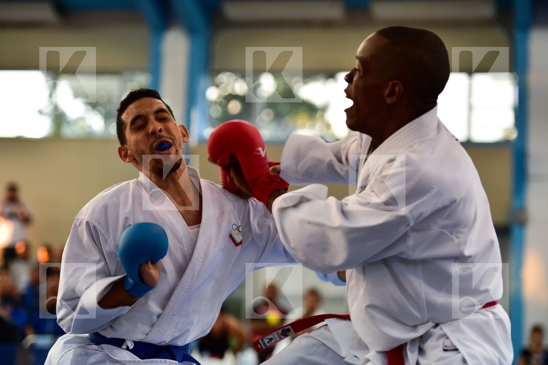 -75 Kg Brazil final kumite Male Nicastro Ochoa Alexander Rafael