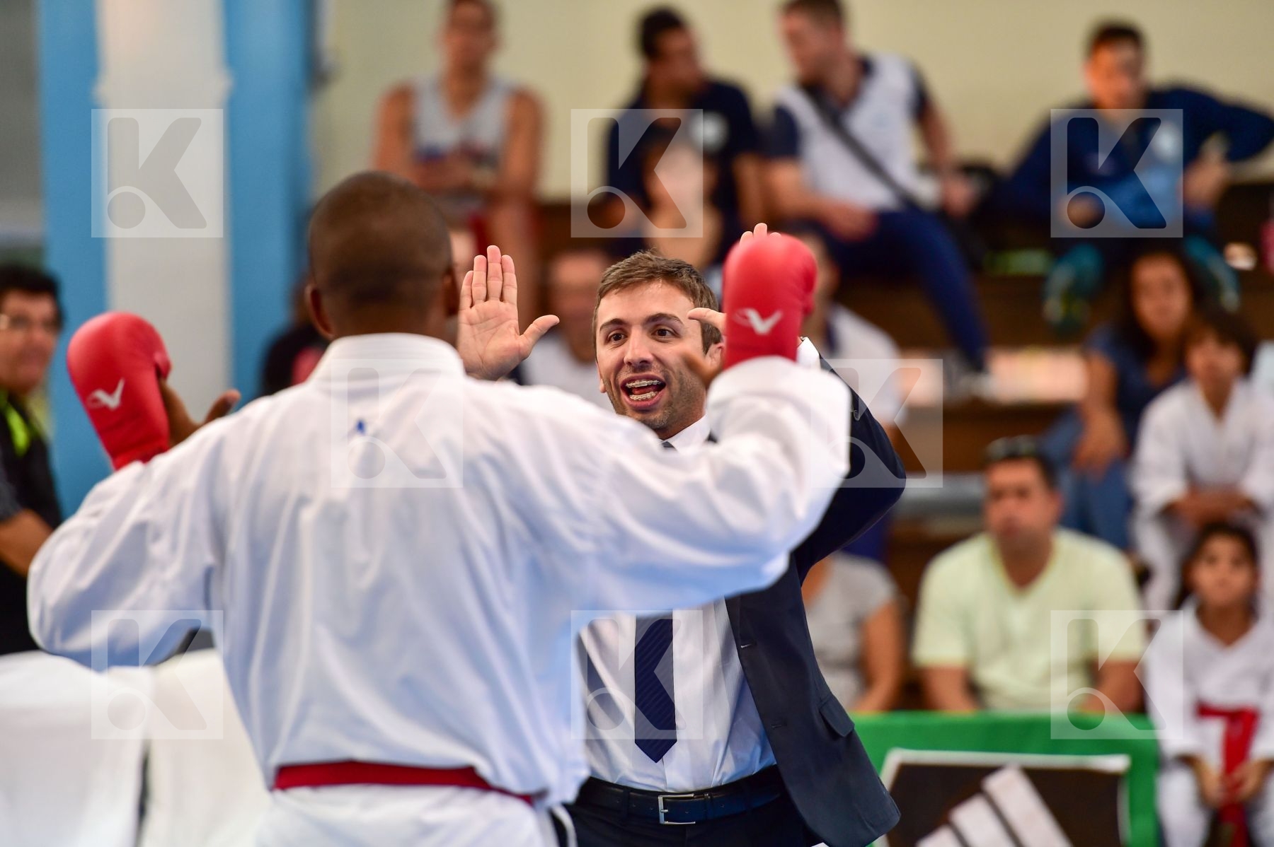 -75 Kg Brazil final kumite Male Nicastro Ochoa Alexander Rafael