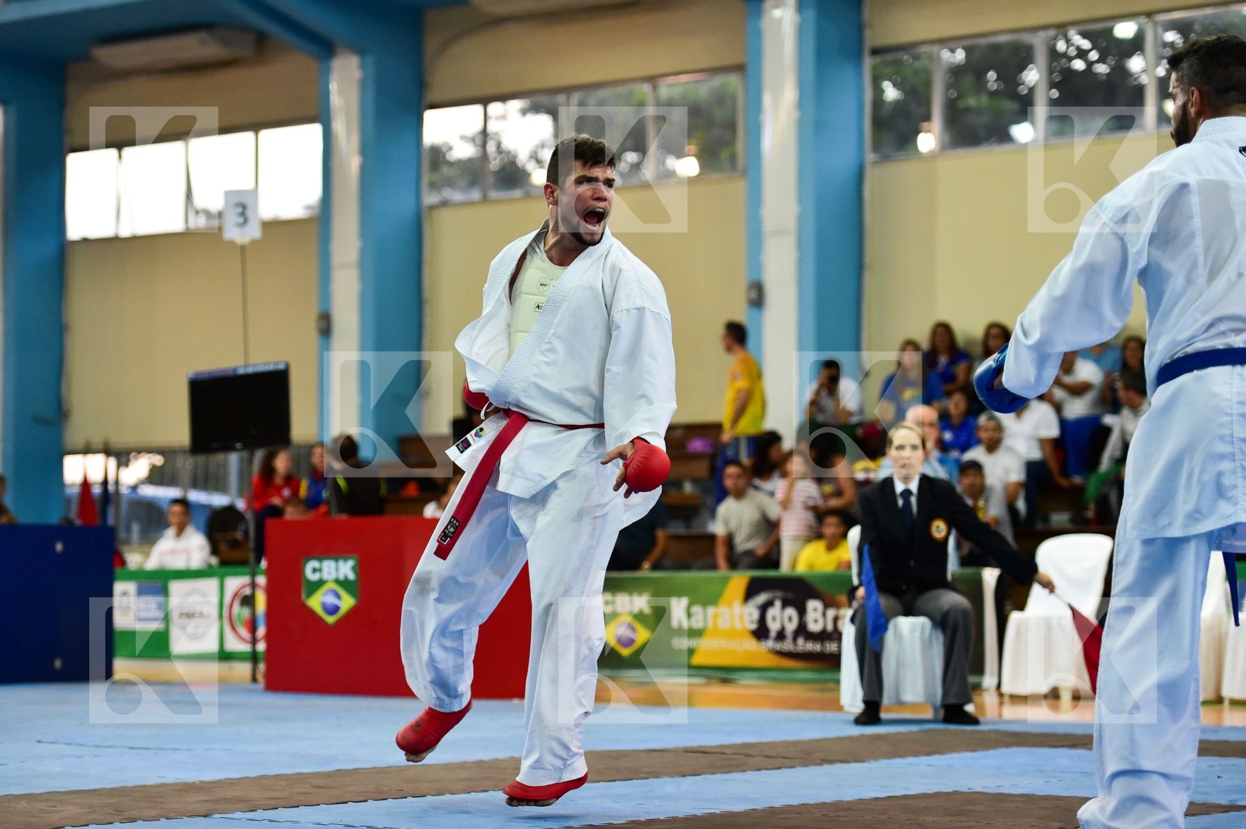 84+ Kg Barbosa Wellington Brazil Chile final kumite Male Rojas R