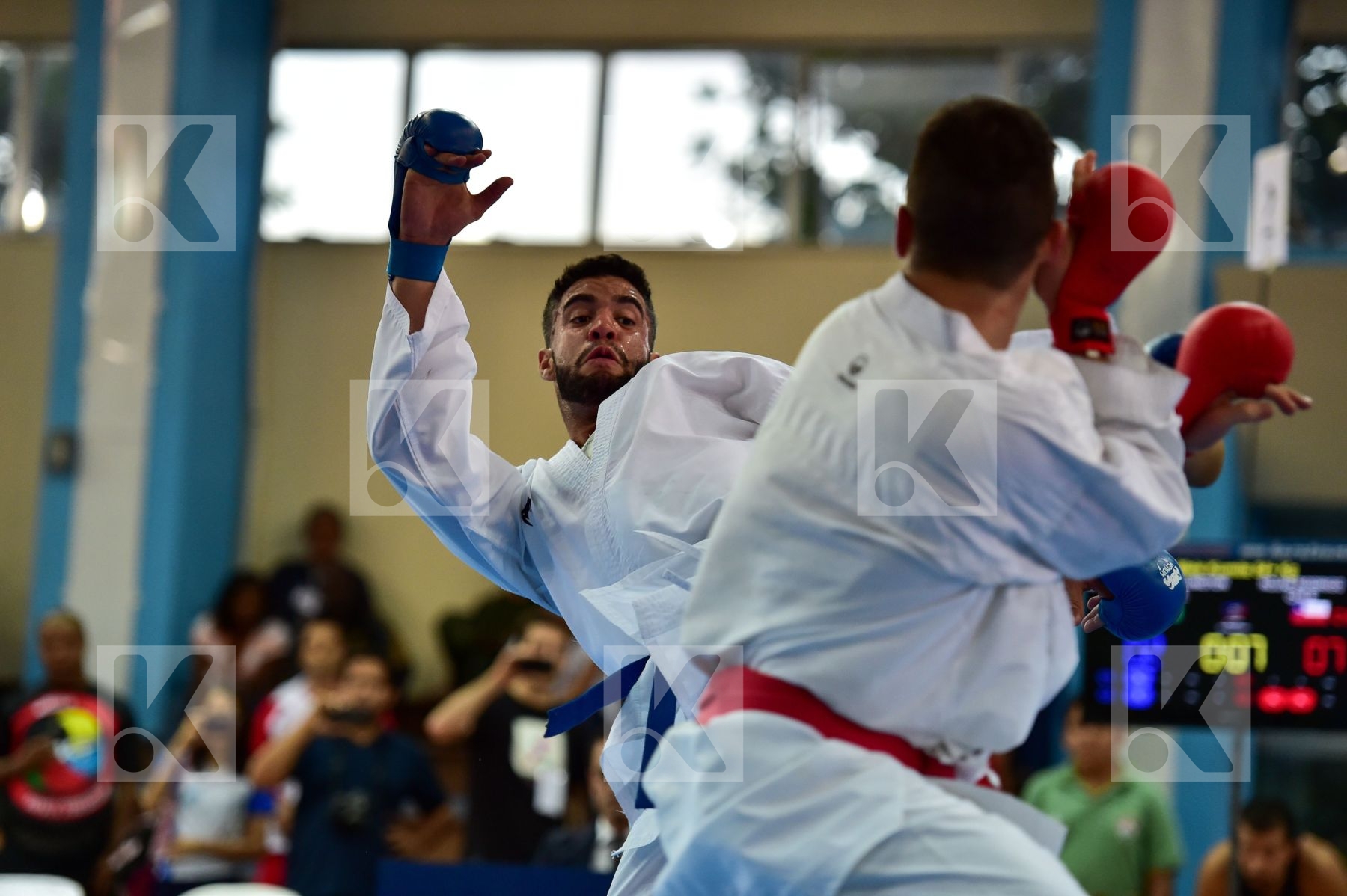 84+ Kg Barbosa Wellington Brazil Chile final kumite Male Rojas R