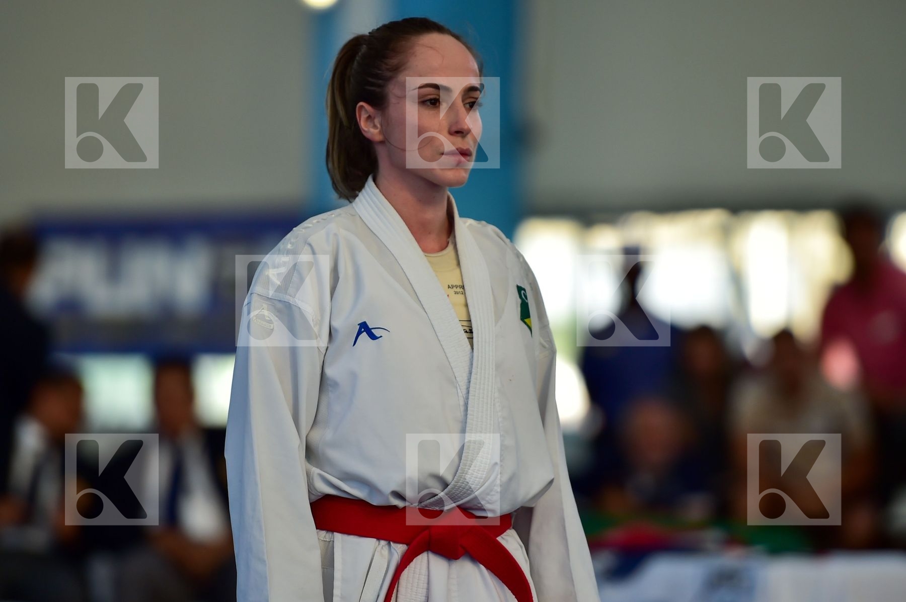 -50 Kg Brazil Female final Hidalgo Andrea kumite Mafra Beatriz P