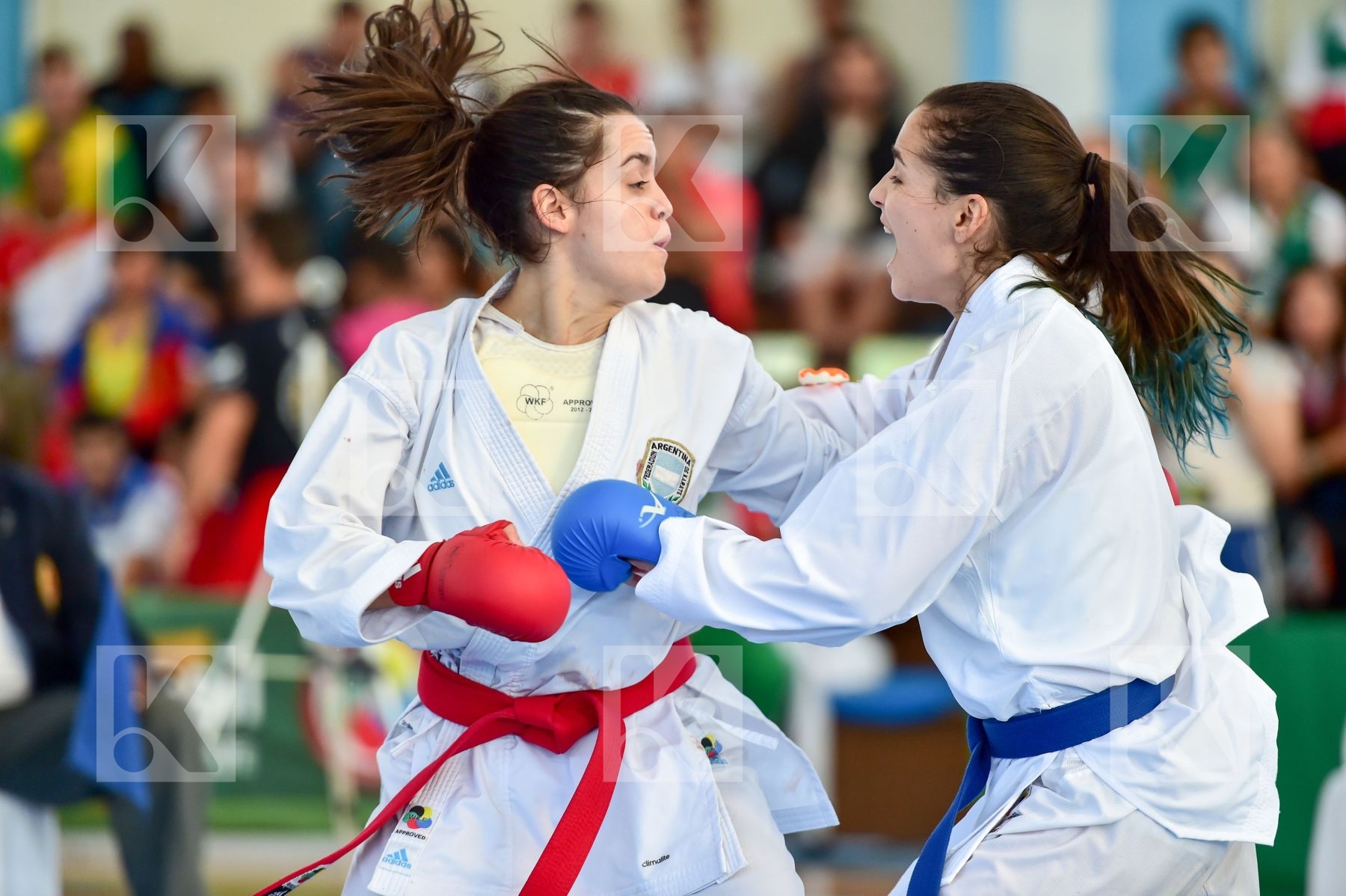 -55 Kg Argentina Female final kumite Novak Giuliana Peru Vindrol