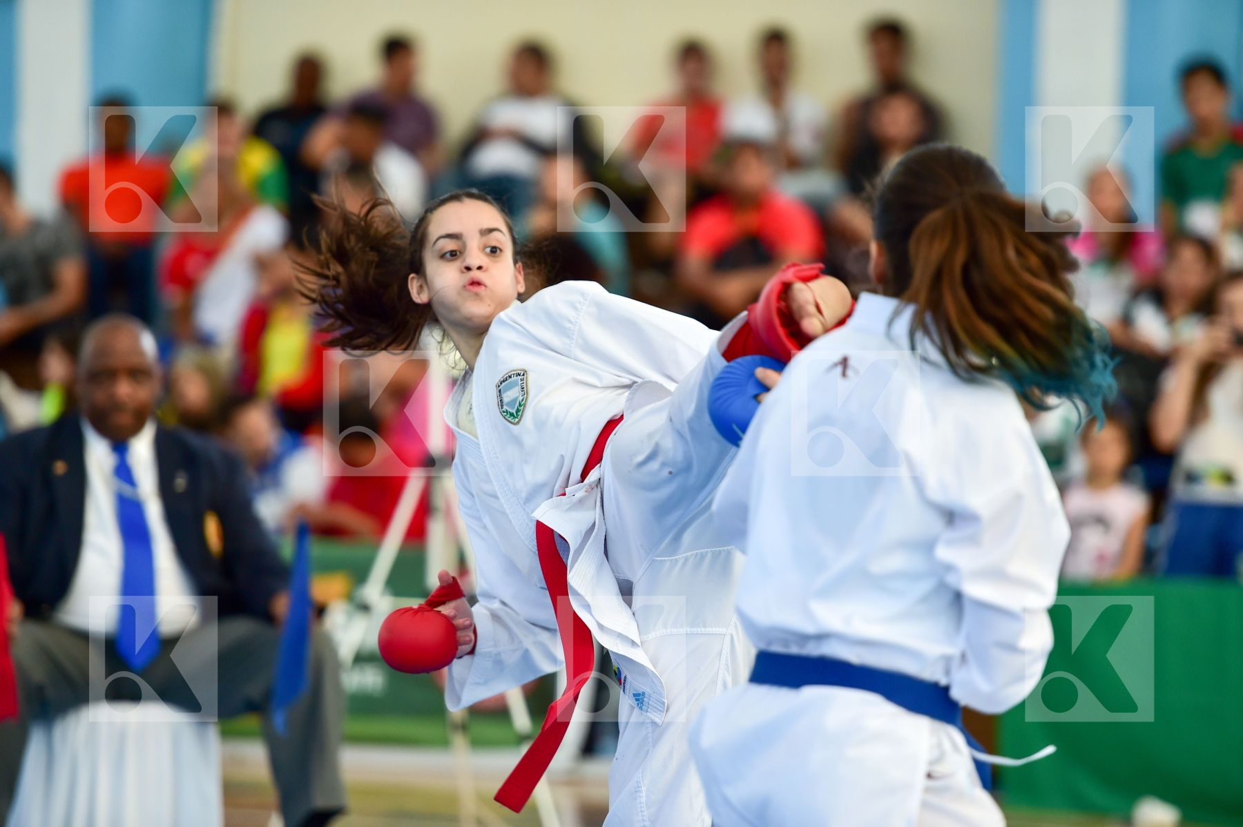 -55 Kg Argentina Female final kumite Novak Giuliana Peru Vindrol