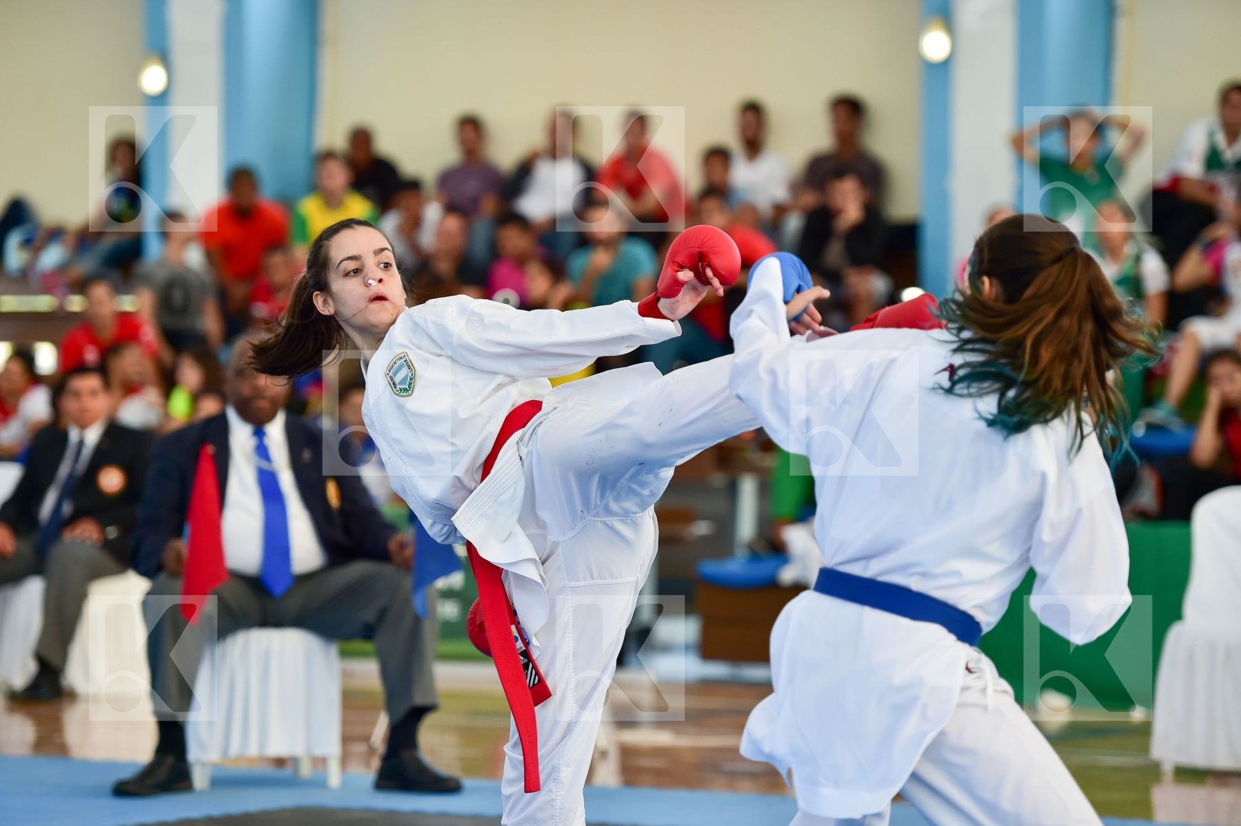 -55 Kg Argentina Female final kumite Novak Giuliana Peru Vindrol