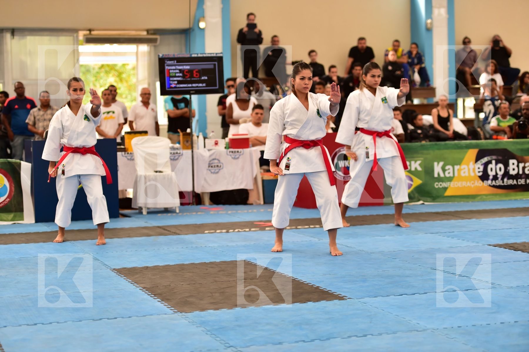 Brasil Female final kata Shureido team