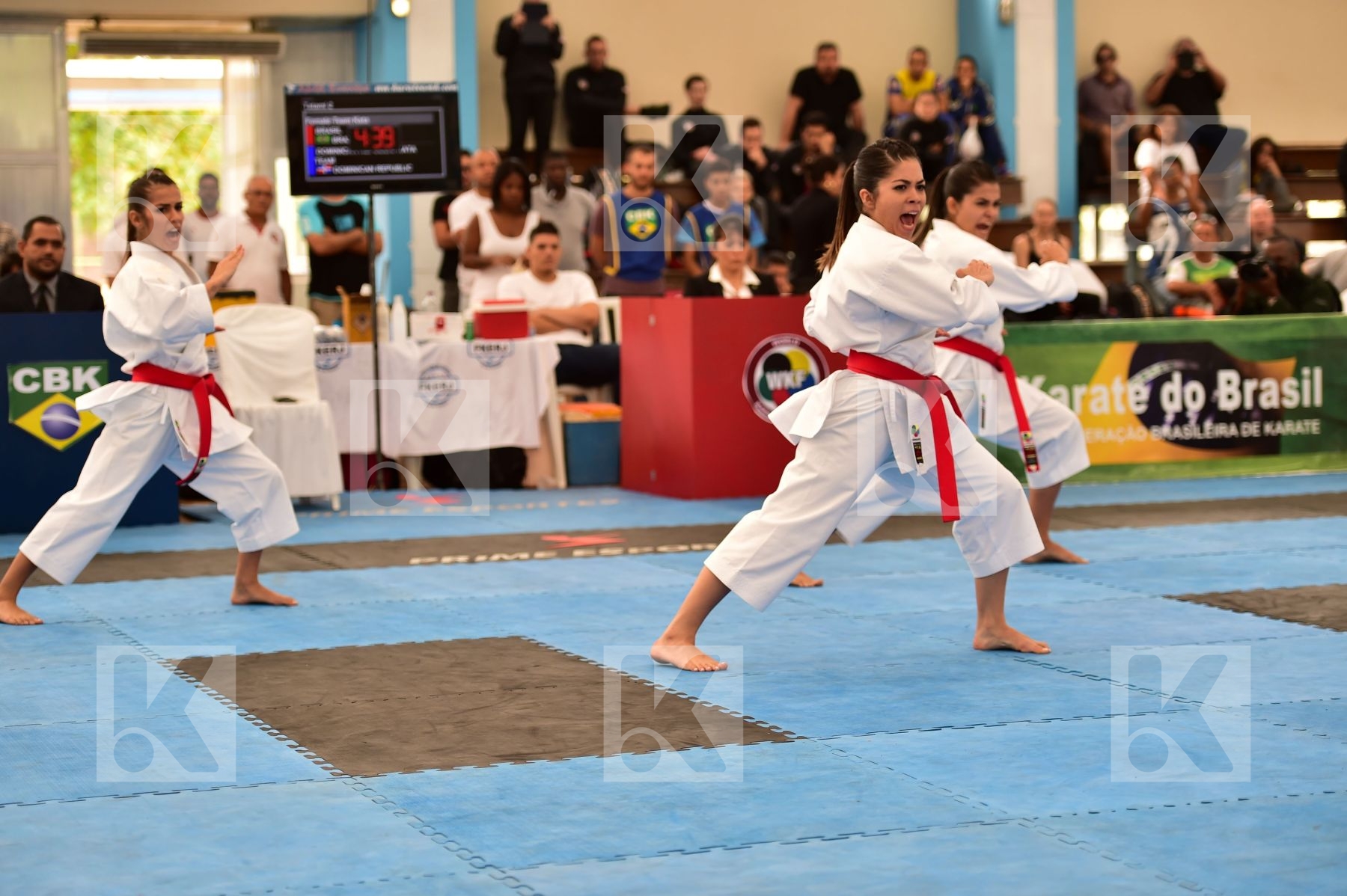 Brasil Female final kata Shureido team