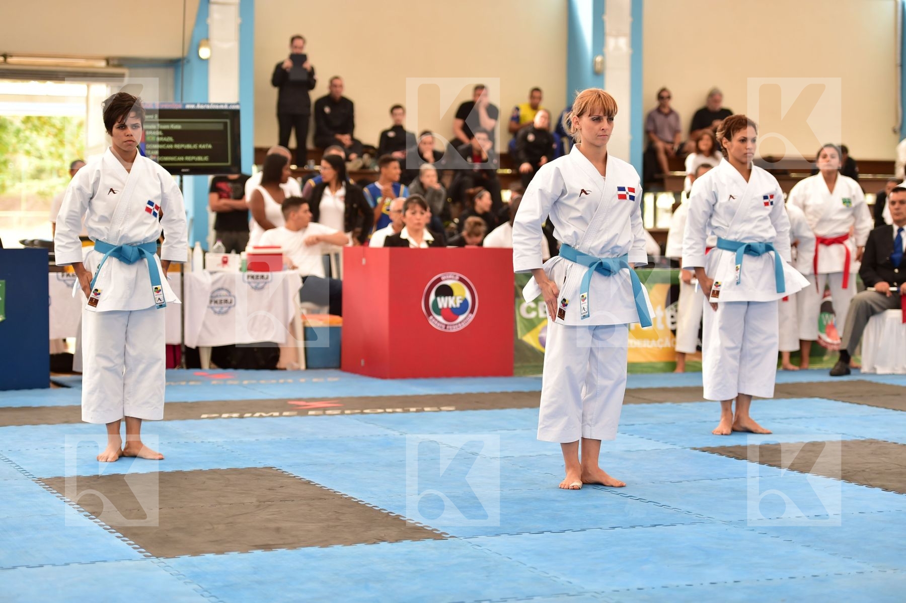 Dominican Republic Female final kata team