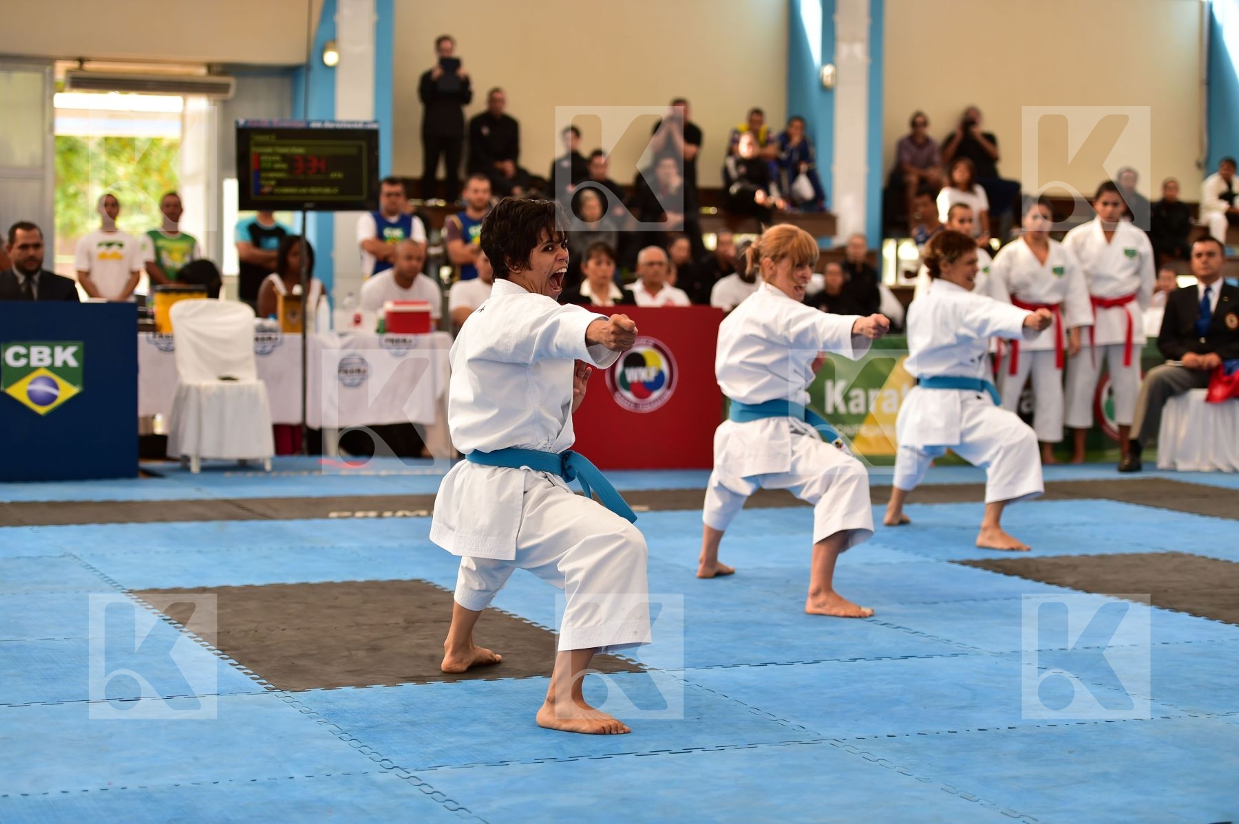 Dominican Republic Female final kata team