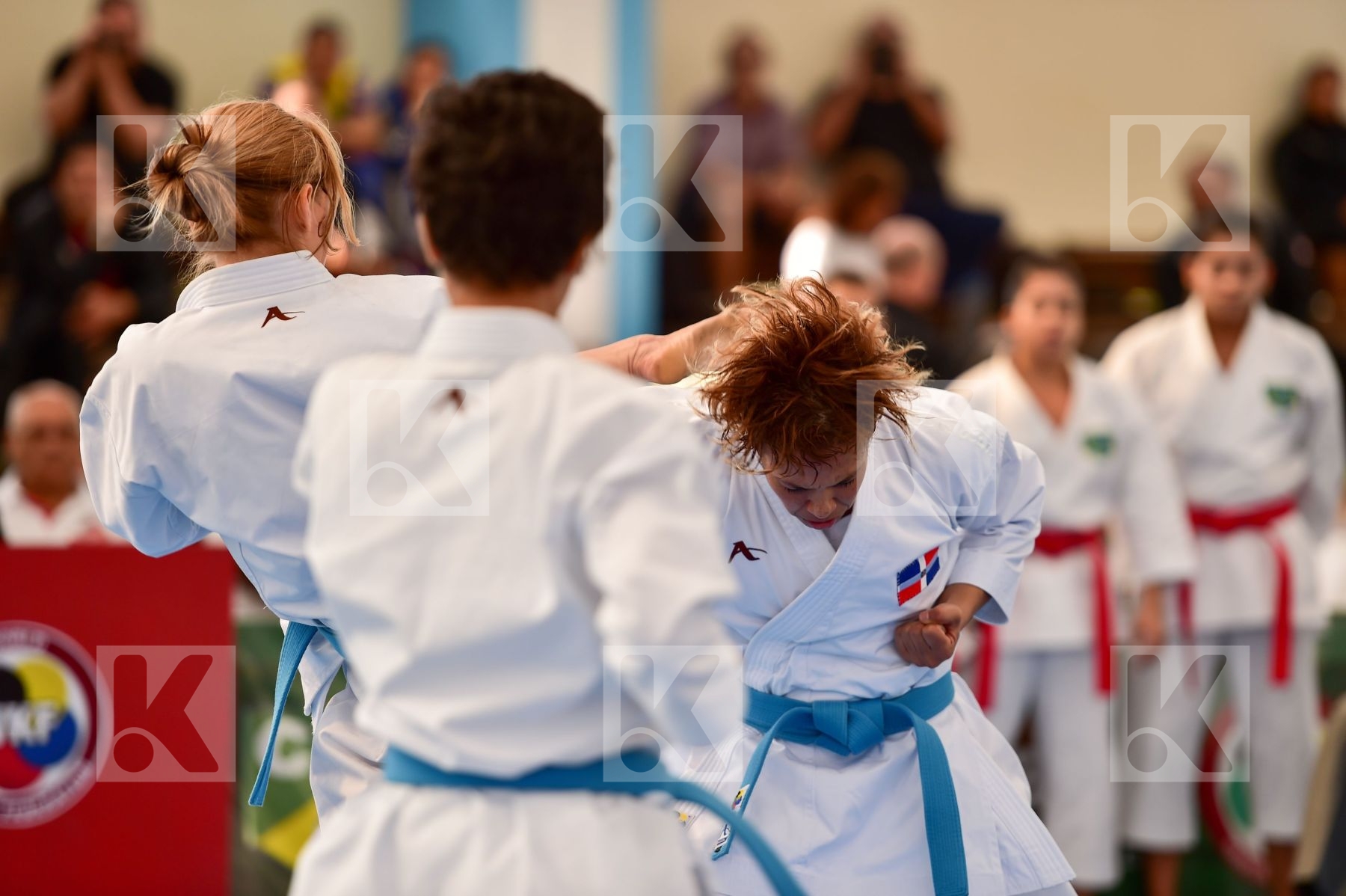 Dominican Republic Female final kata team