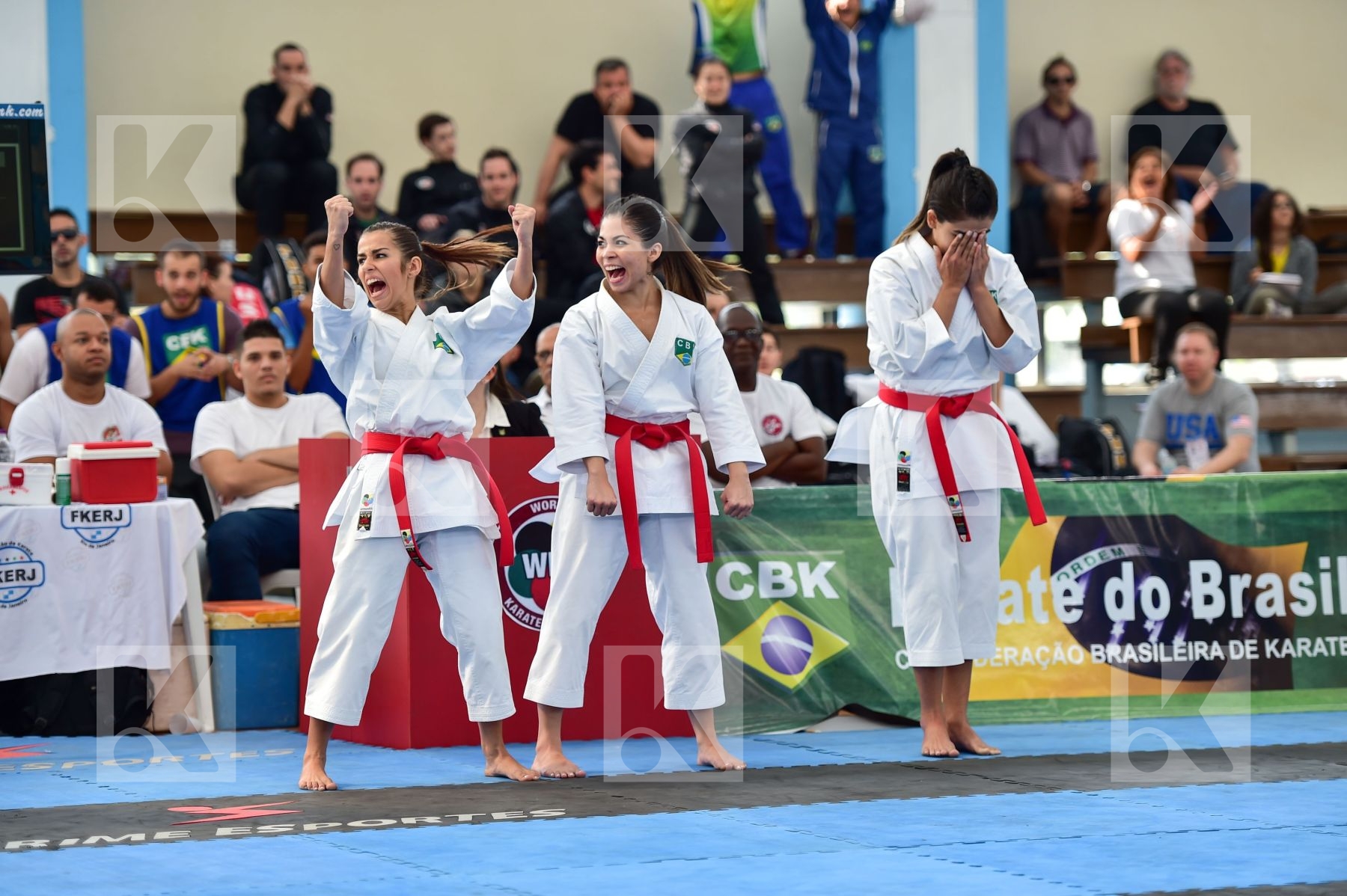 Brasil Female final kata Shureido team