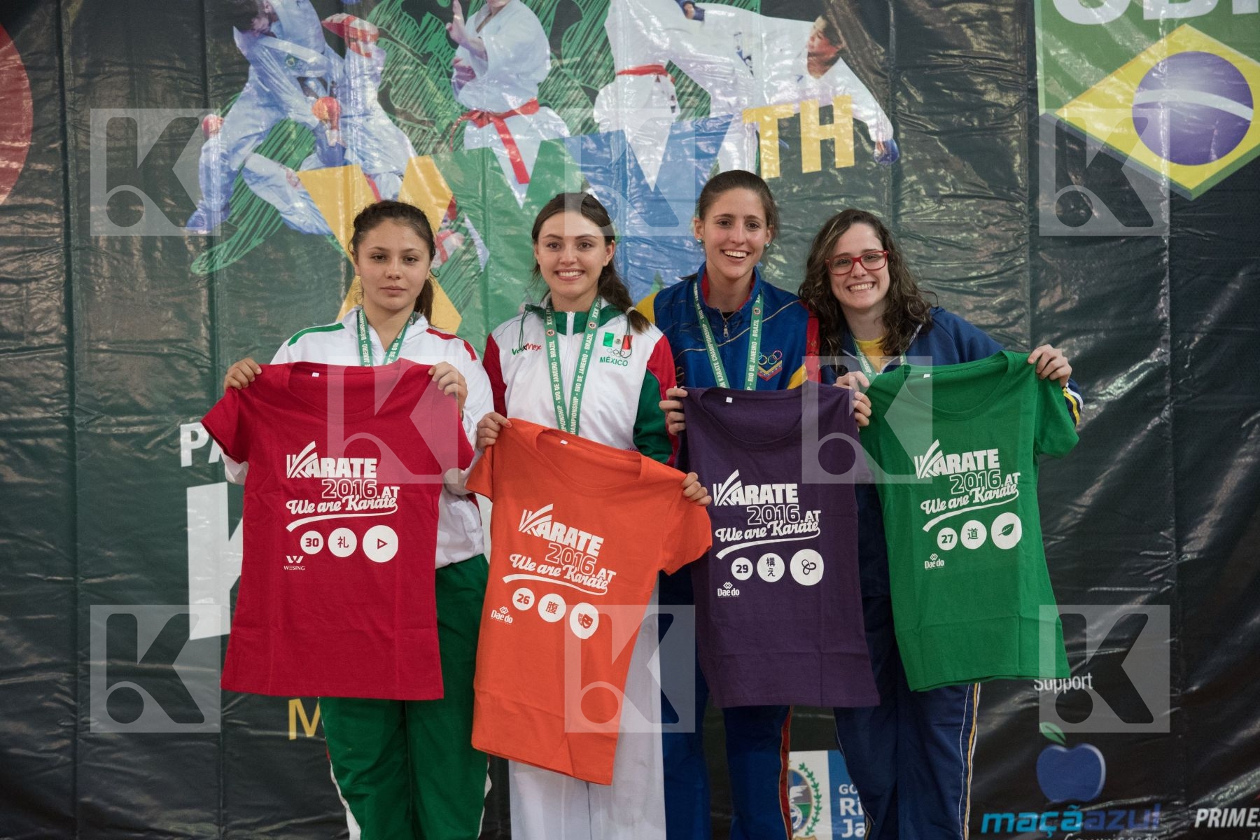-68 Kg Brazil Cuervo Marianth Female kumite Mafra Bianca Mexico