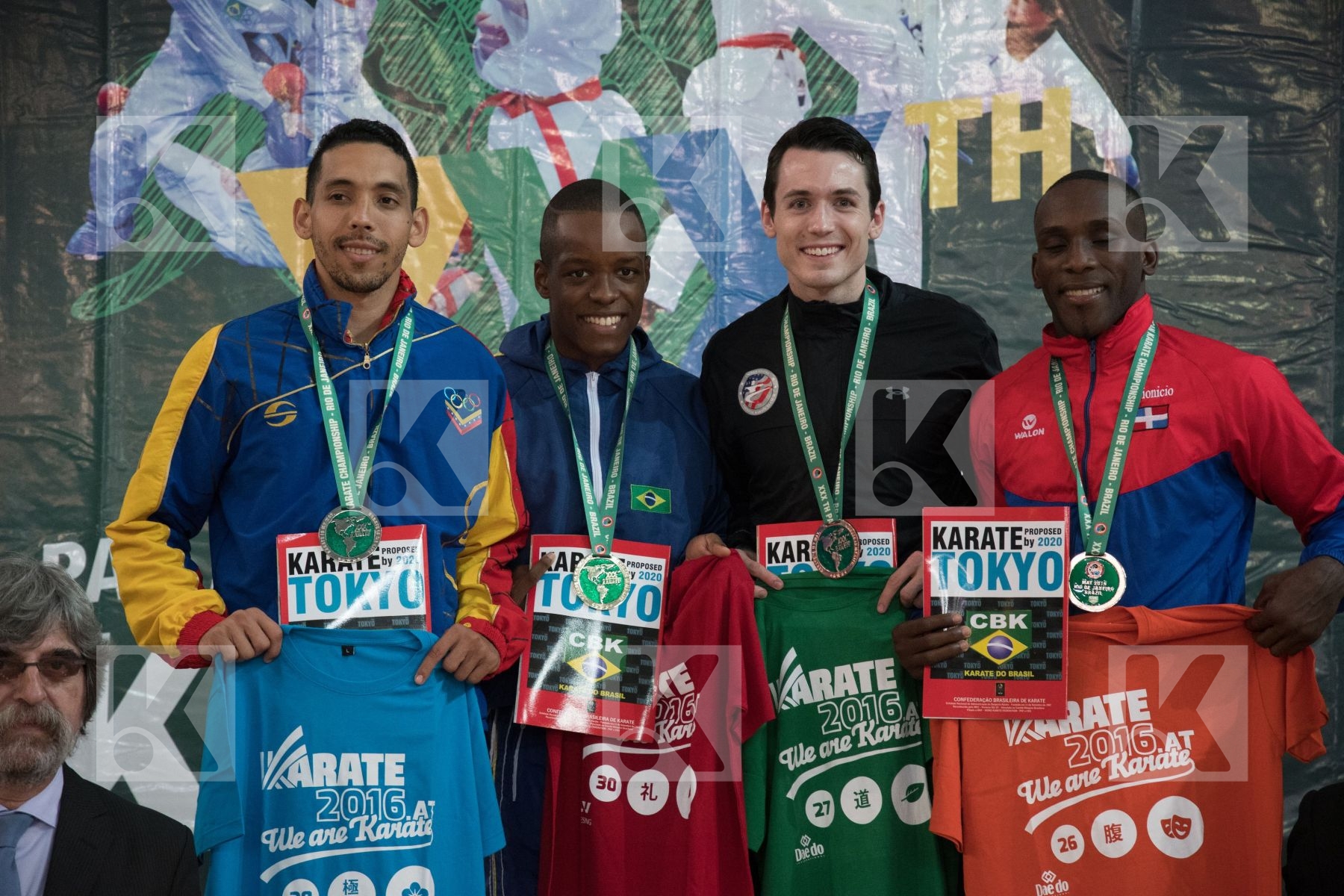 -75 Kg Brazil Dominican Republic Gustavo Dionicio kumite Male Ni