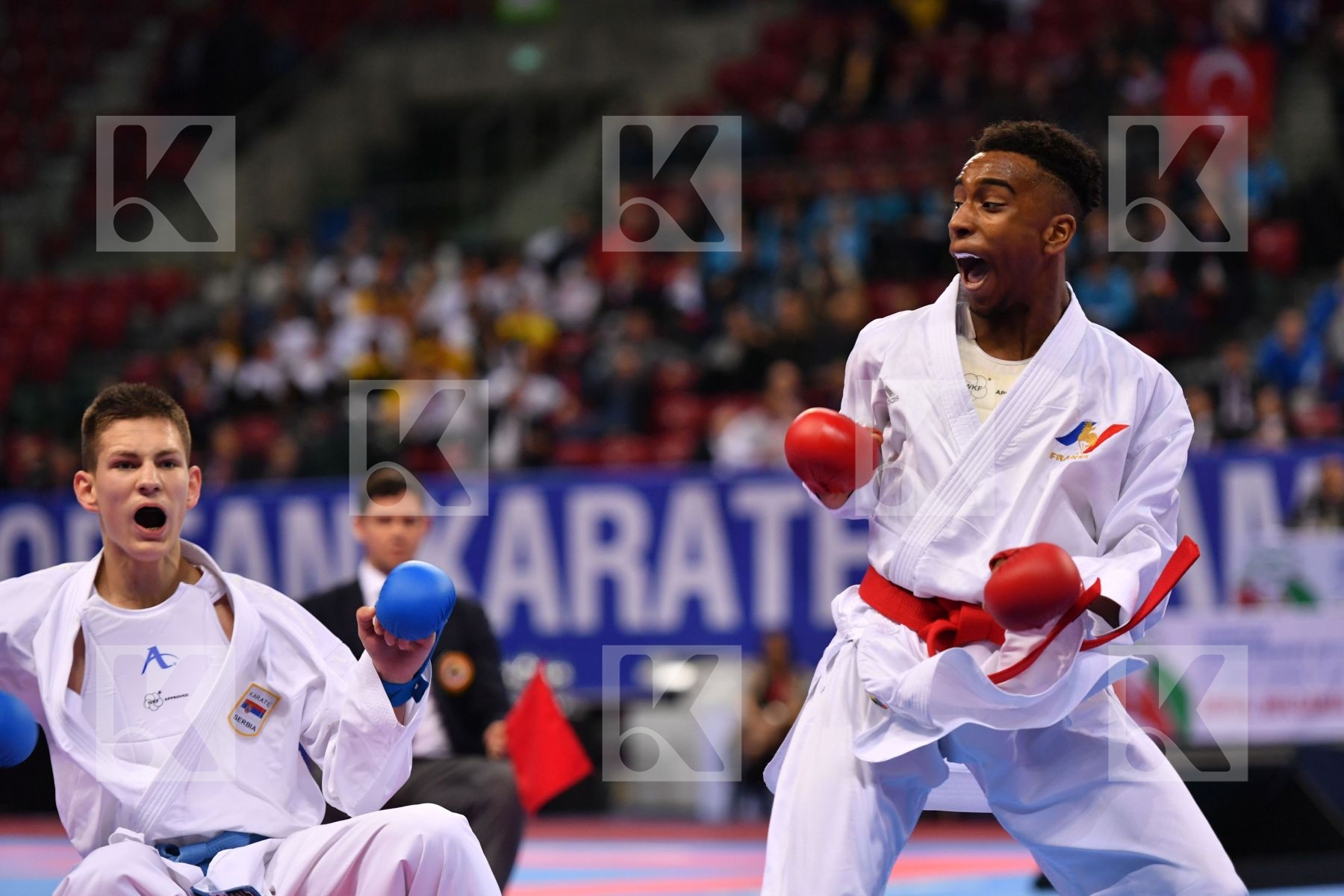 Ciric Jovan Cizo Kilian France Junior kumite male -68 kg Serbia