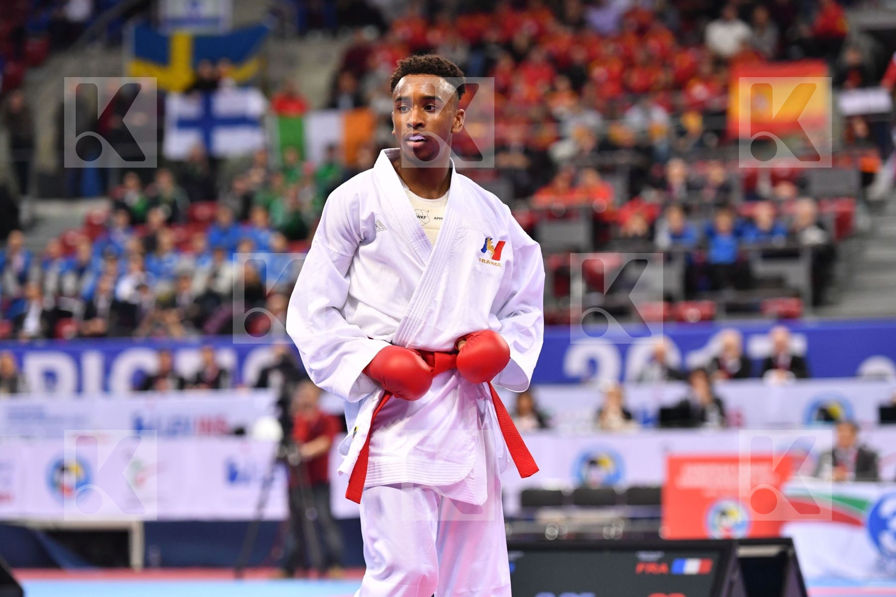 Ciric Jovan Cizo Kilian France Junior kumite male -68 kg Serbia