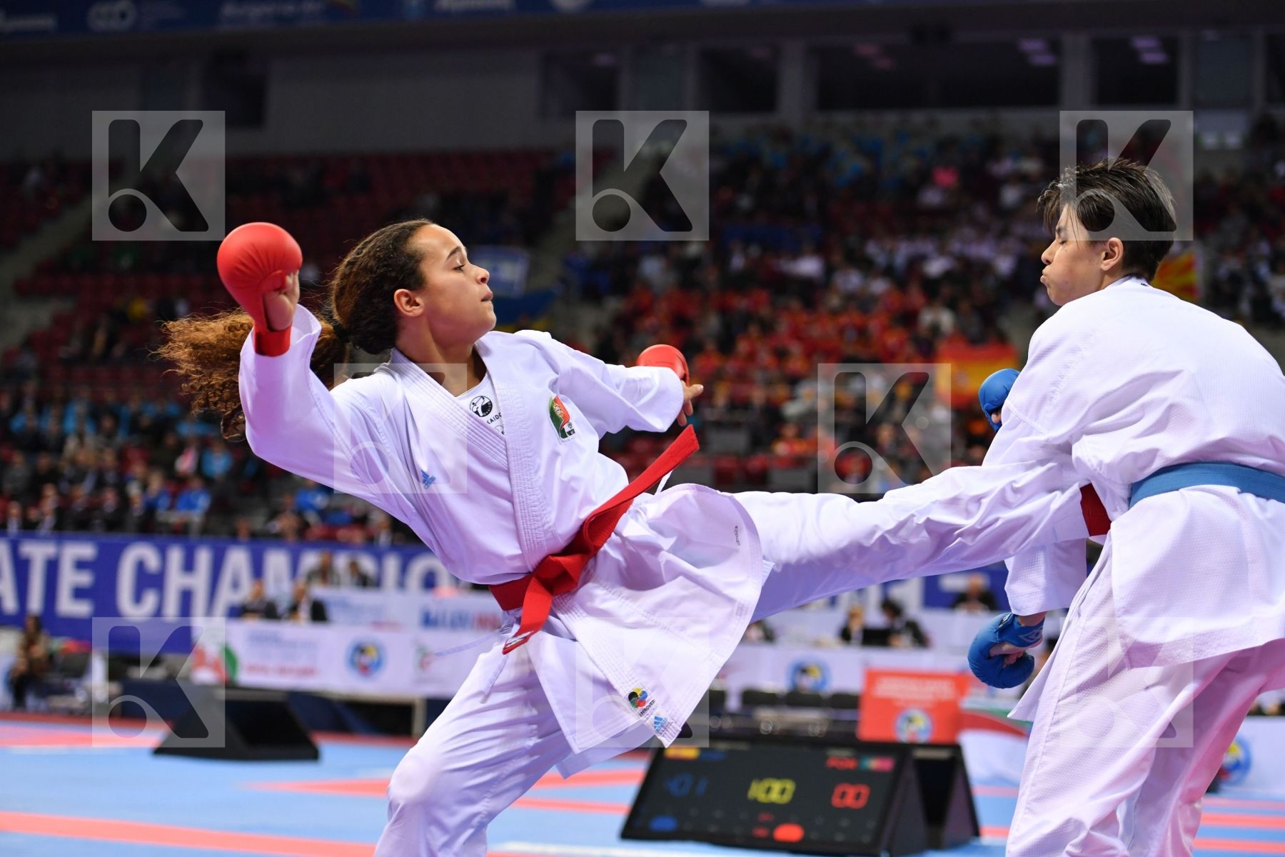 Caceres quinonero Marina Junior kumite female -59 kg Lelis Maria