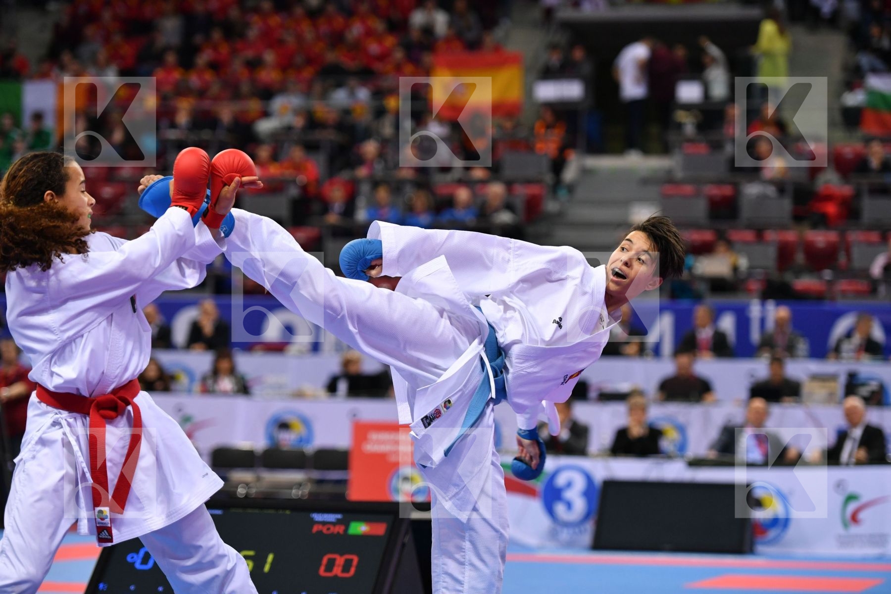 Caceres quinonero Marina Junior kumite female -59 kg Lelis Maria