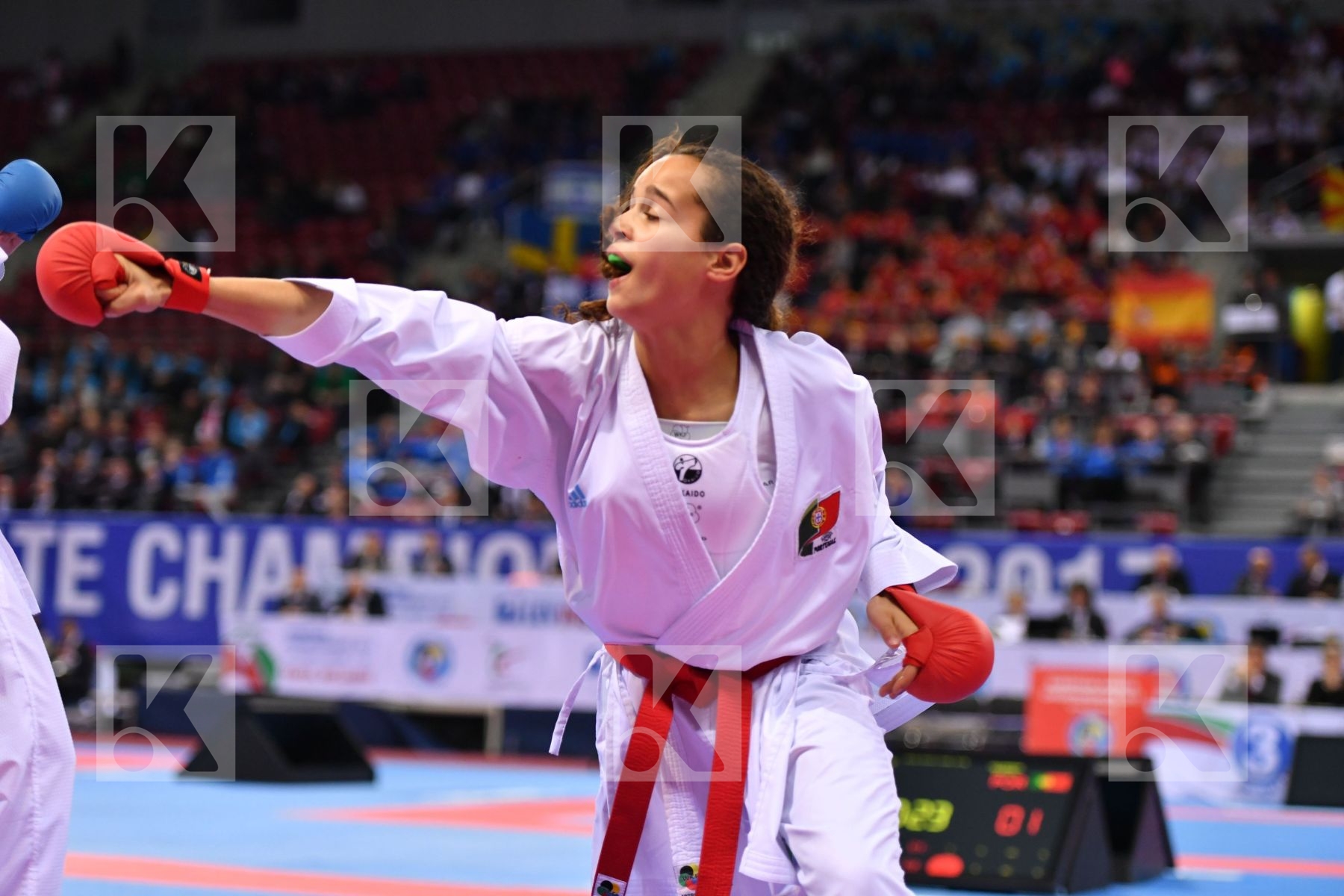 Caceres quinonero Marina Junior kumite female -59 kg Lelis Maria