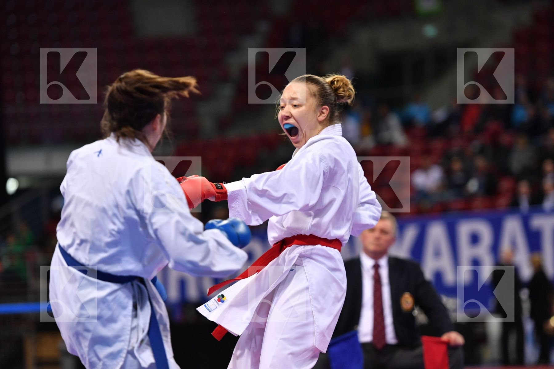 Czagany Dora Durmis Dina Hungary Junior kumite female 59+ kg Ser