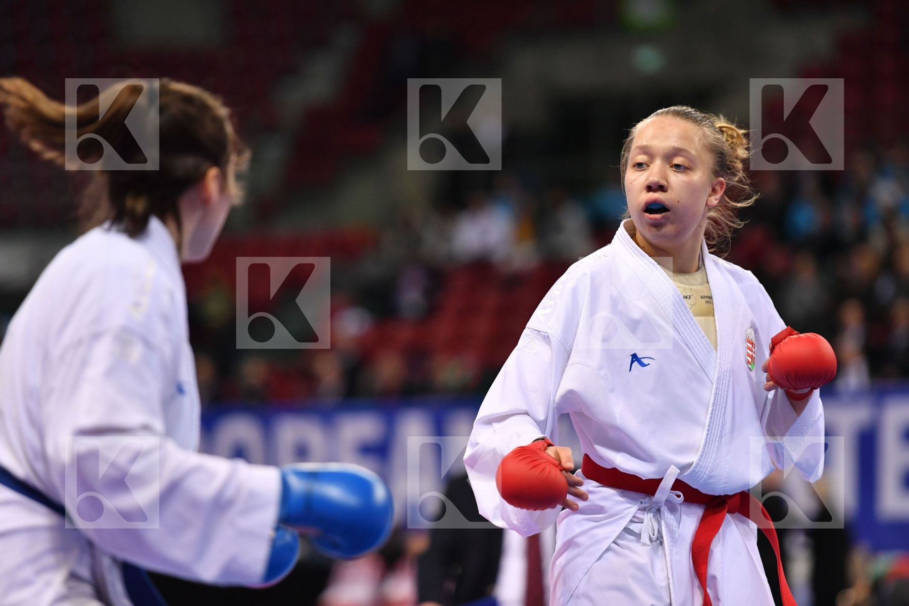 Czagany Dora Durmis Dina Hungary Junior kumite female 59+ kg Ser