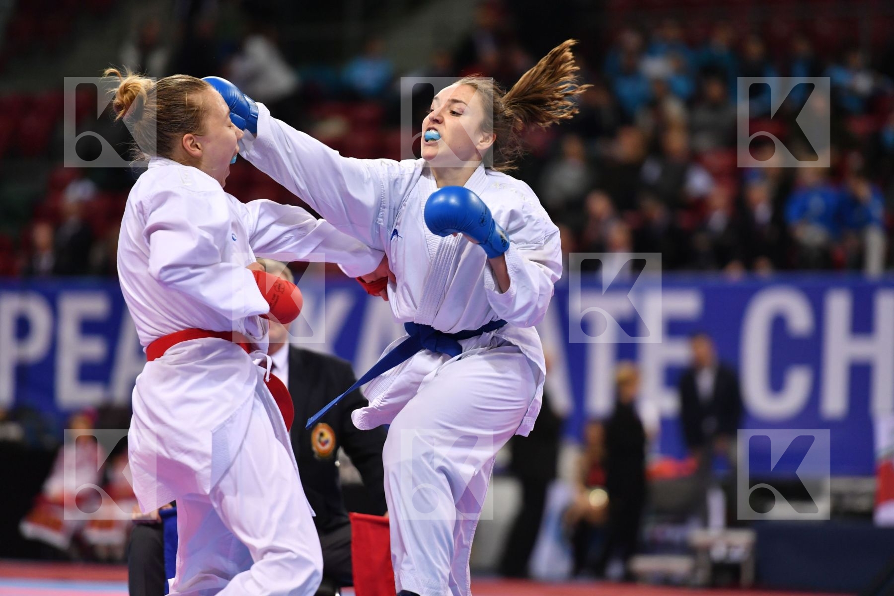 Czagany Dora Durmis Dina Hungary Junior kumite female 59+ kg Ser