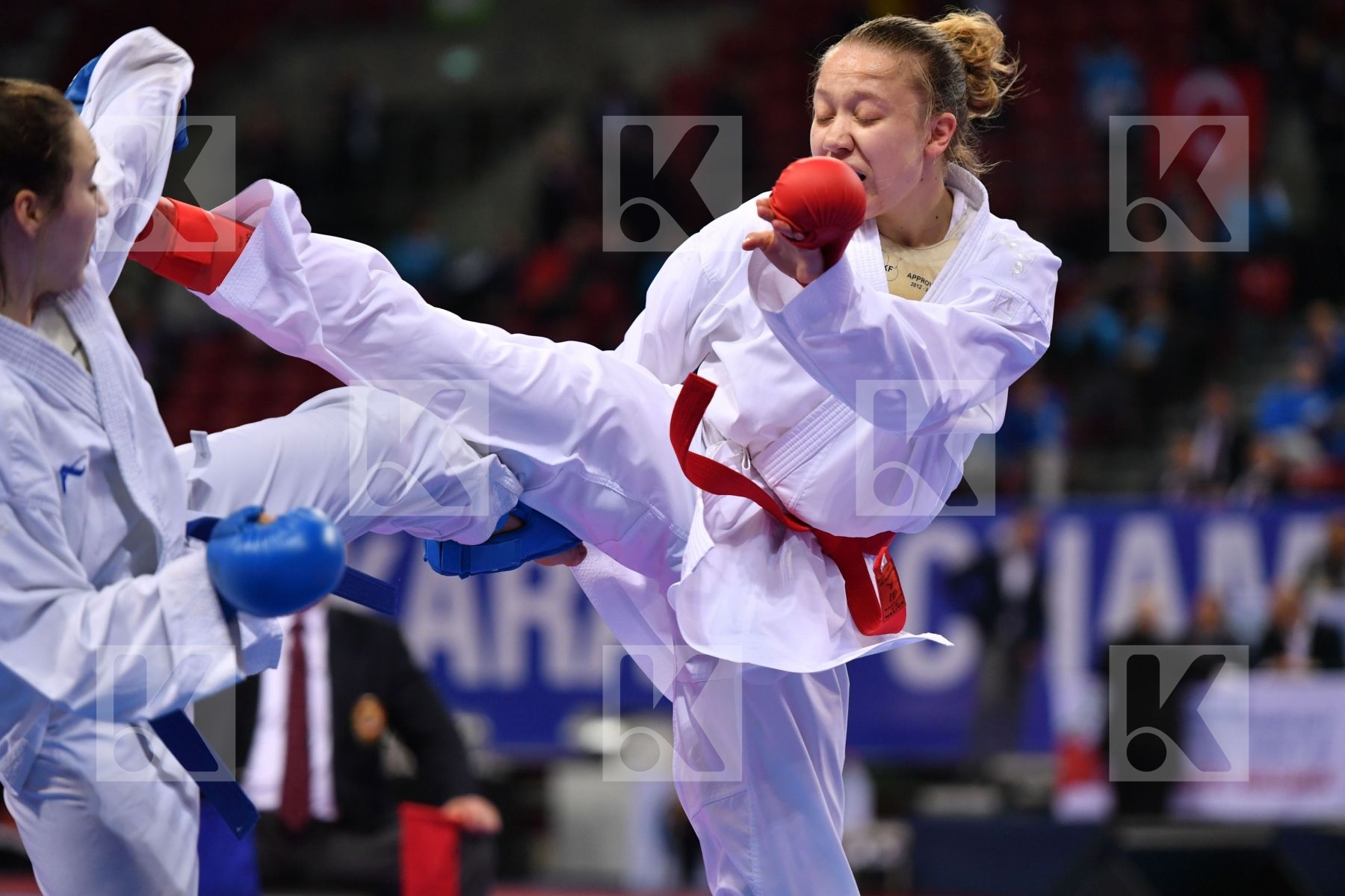 Czagany Dora Durmis Dina Hungary Junior kumite female 59+ kg Ser