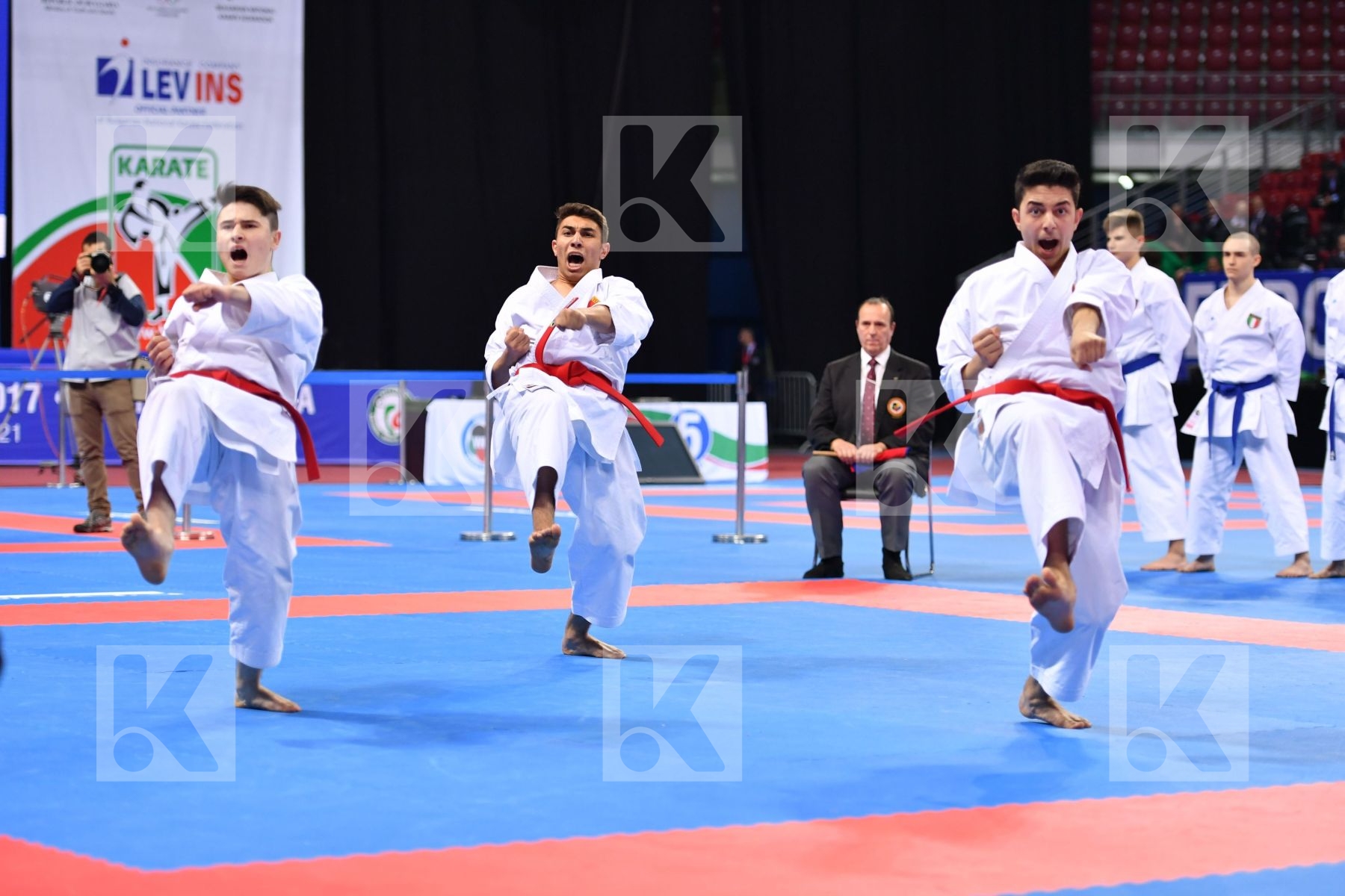 Turkey Kata team cadet and junior male Unsu