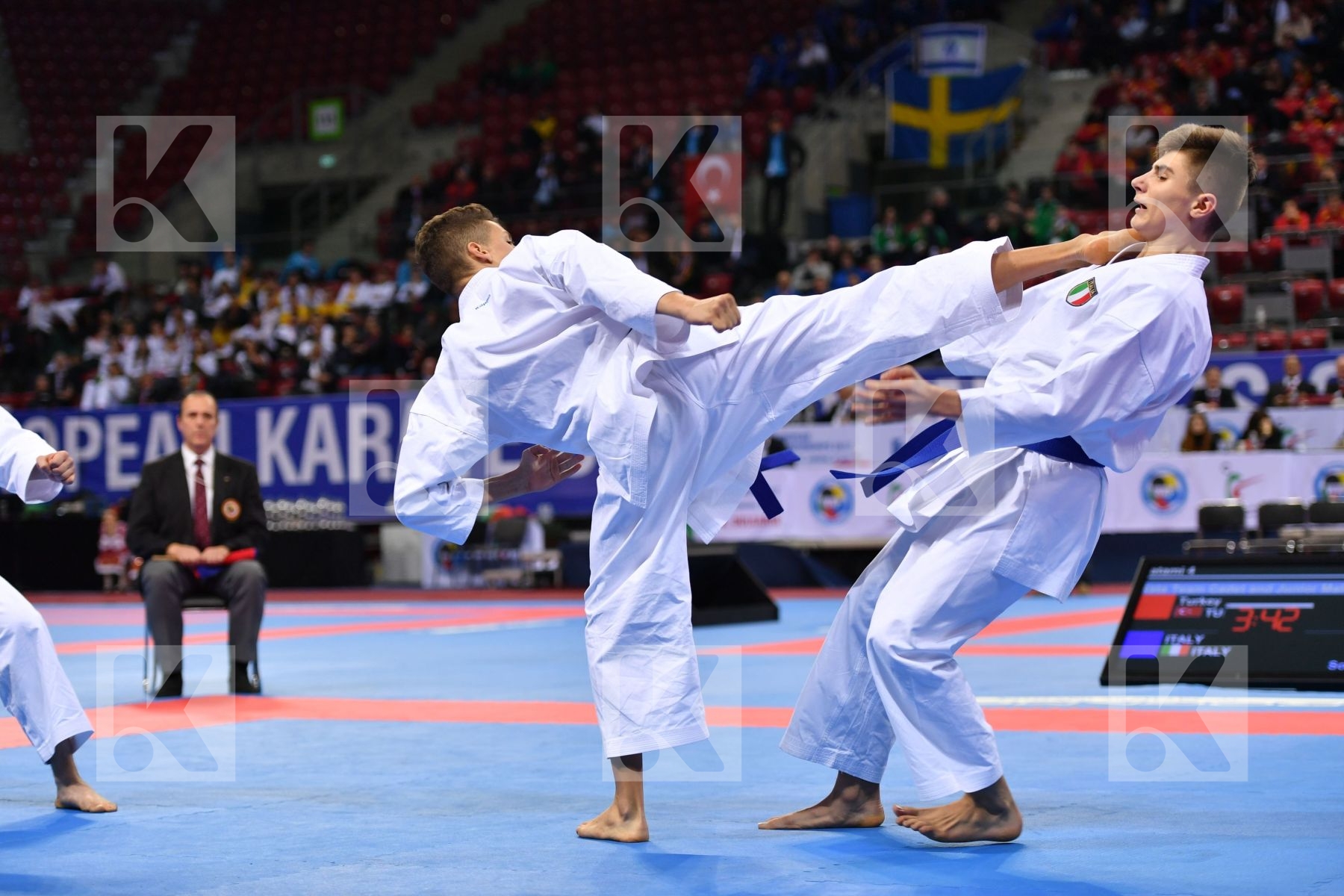 Italy Italy Italy Kata team cadet and junior male Sochin
