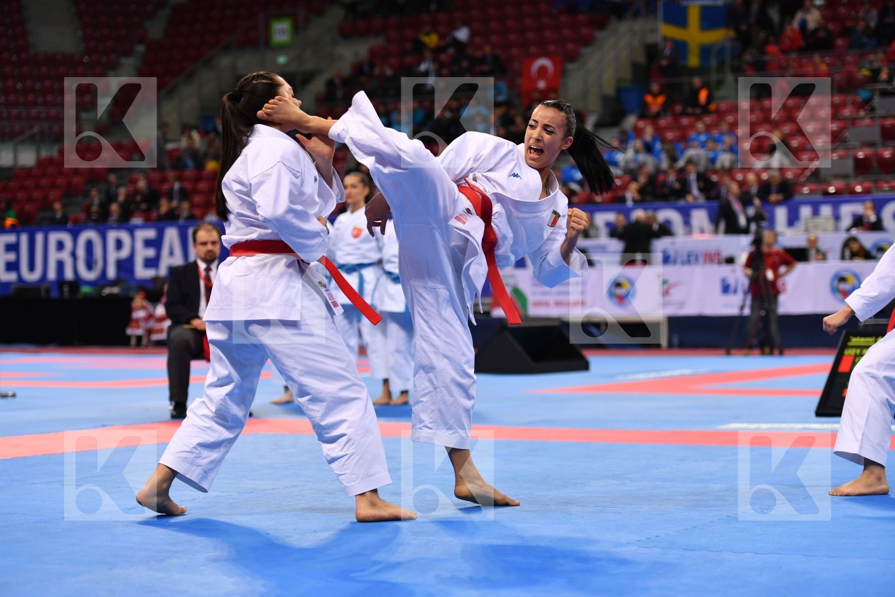 Italy Paiku U21 kata team female