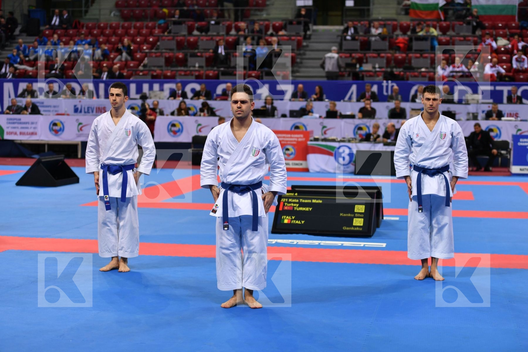 Gankaku Italy U21 kata team male