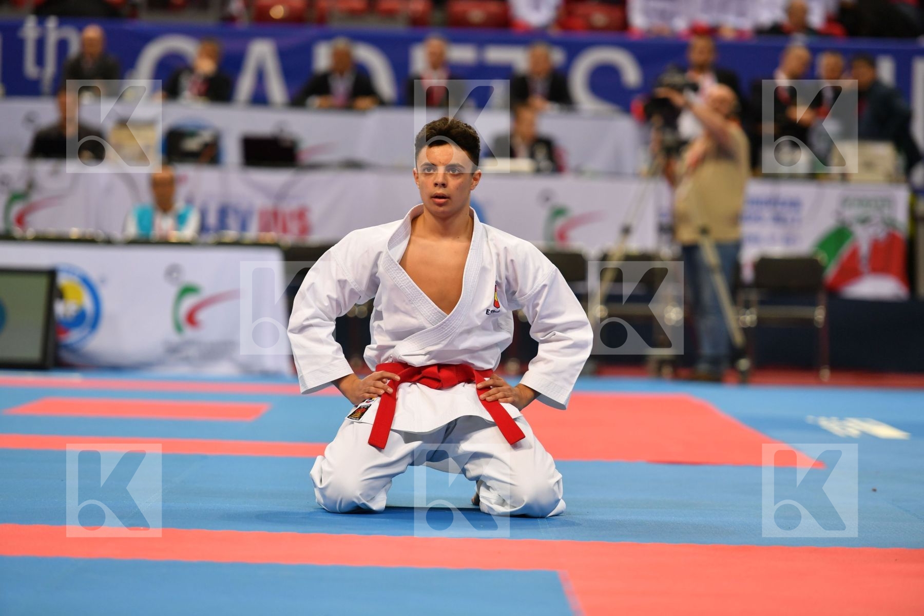 Cadet kata male, Manzana Diaz Alejandro, Spain