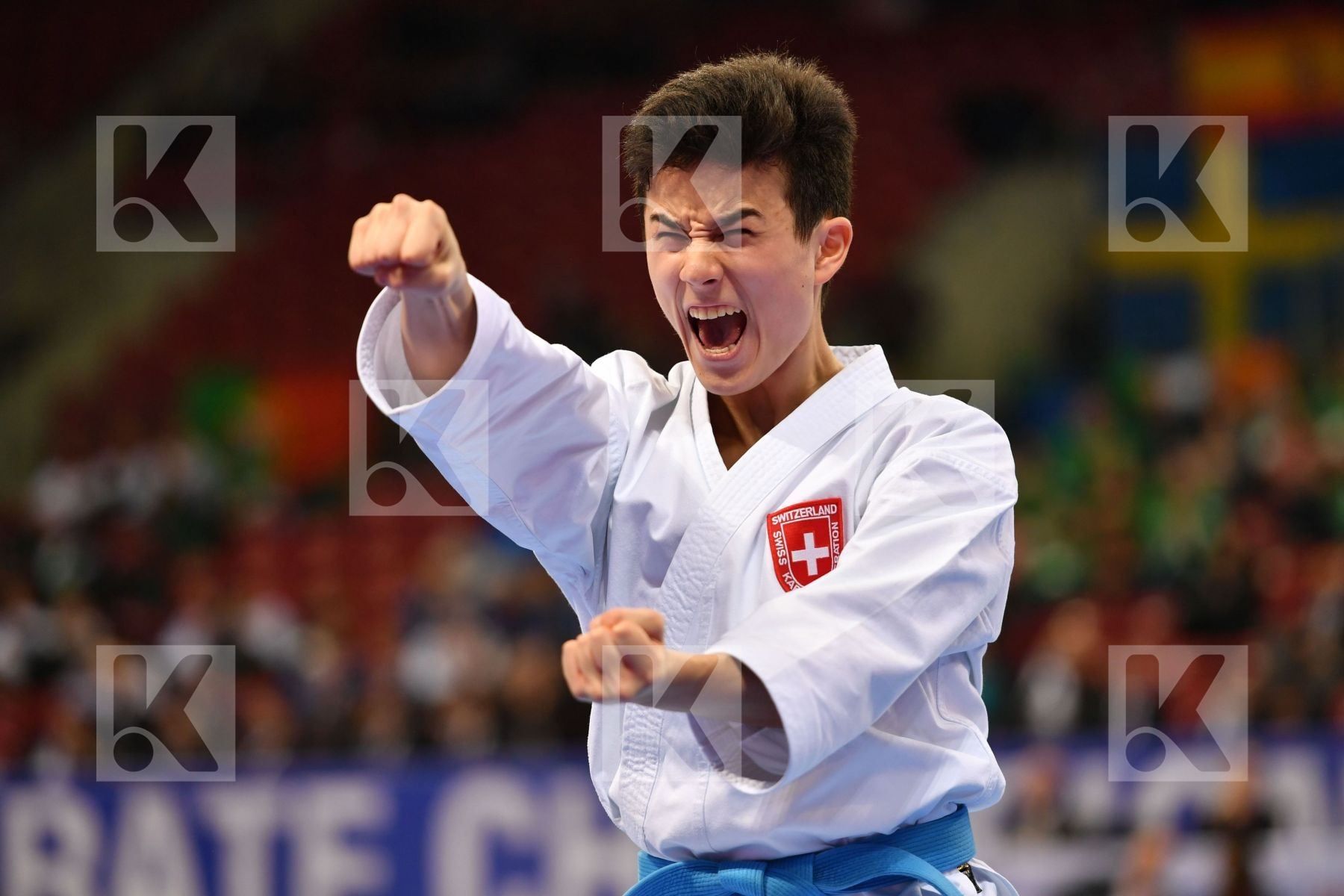 Junior kata male, Switzerland, Ujihara Yuki