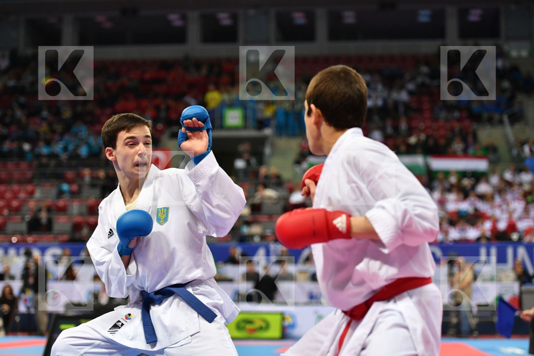 Cadet kumite male -57 kg, Ogannisian Iurik, Russian federation,