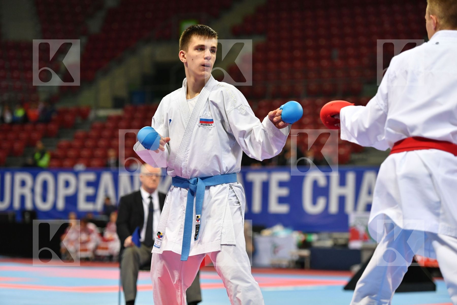 Avakimov Robert, Cadet kumite male 70+ kg, Martin perez Daniel,