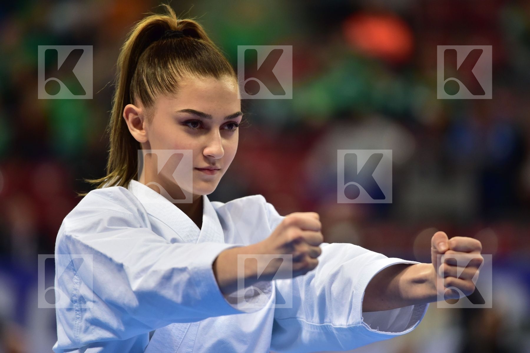 Cadet kata female, France, Pons Lea
