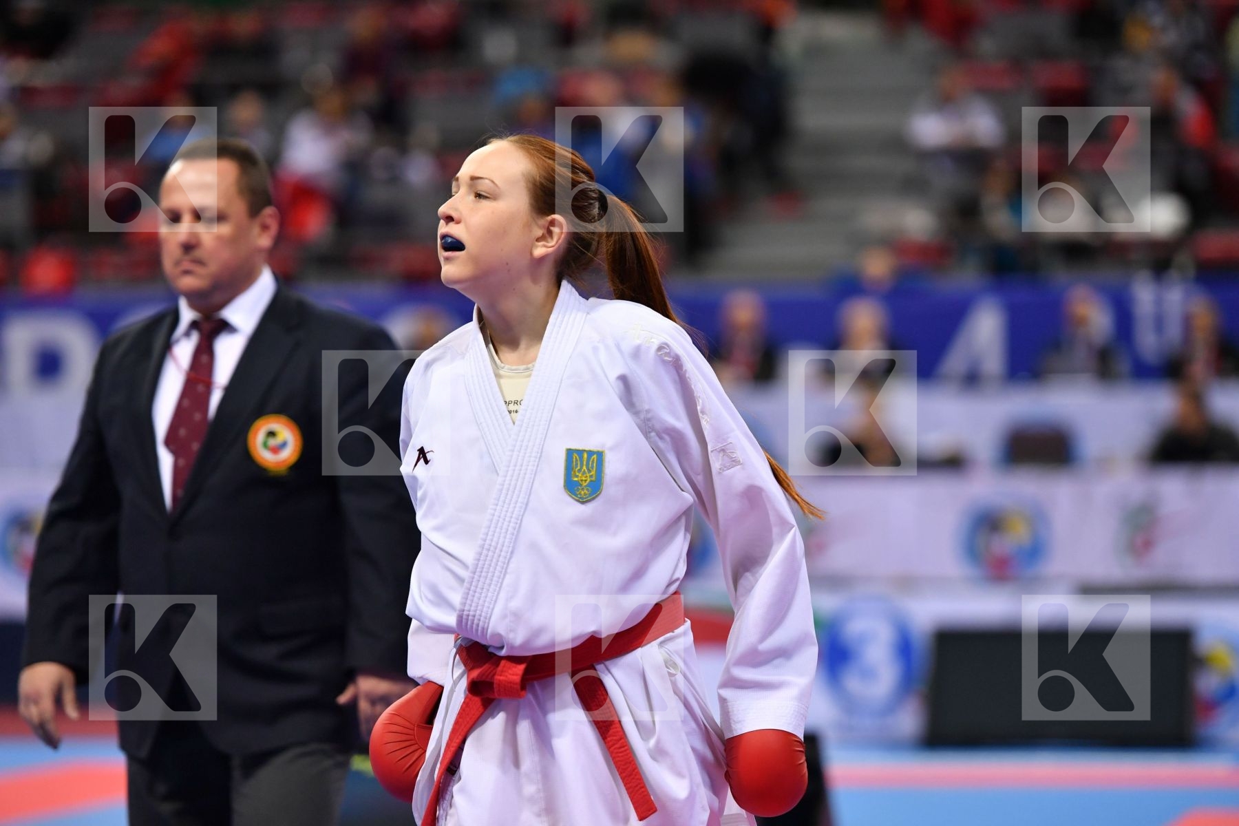 Espinosa lopez Maria Miastkovska Anastasiia Spain U21 kumite fem