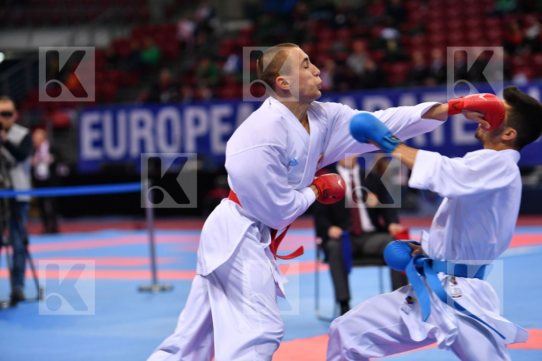 Dulovic Nenad Montenegro Samdan Eray Turkey U21 kumite male -60