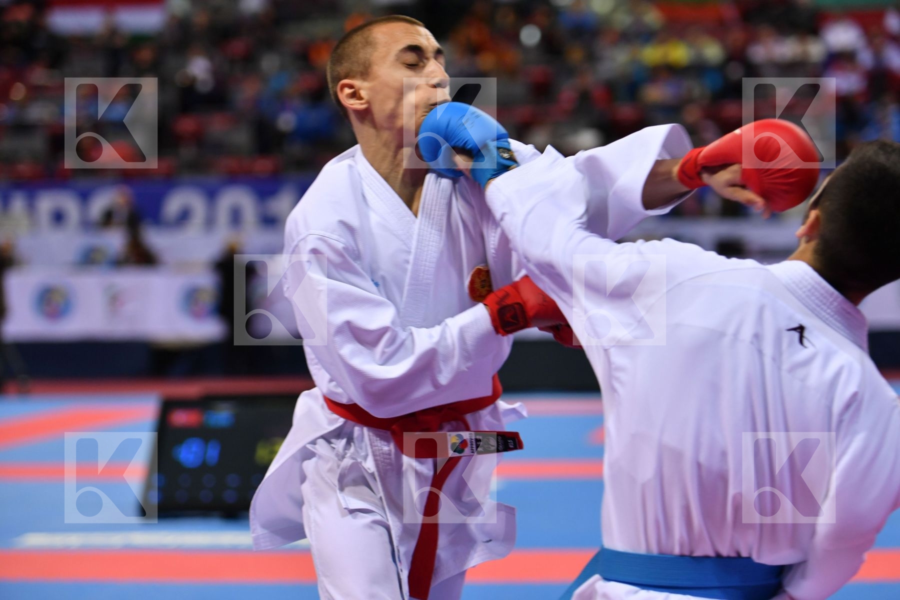 Dulovic Nenad Montenegro Samdan Eray Turkey U21 kumite male -60