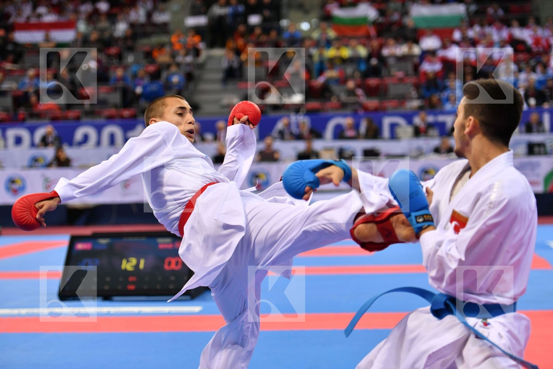 Dulovic Nenad Montenegro Samdan Eray Turkey U21 kumite male -60