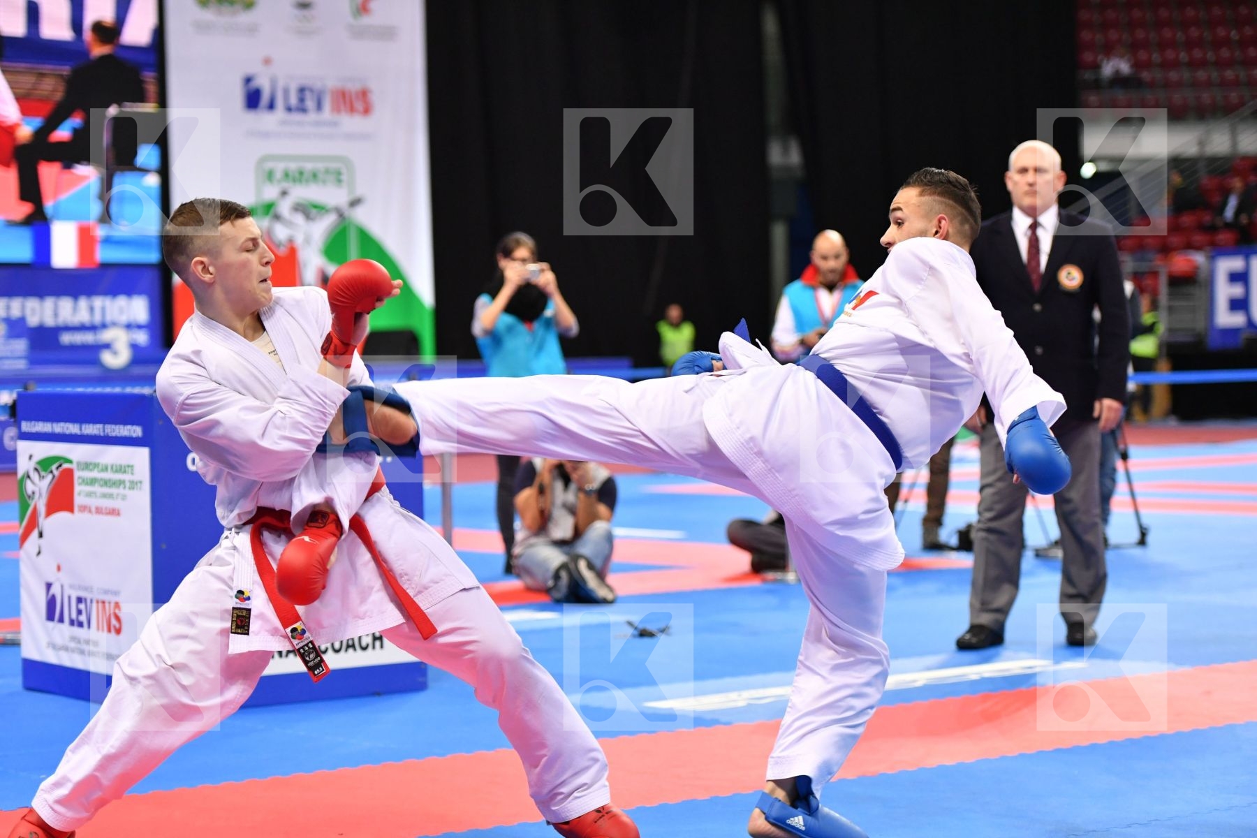 Dacosta Steven France Ryaboshapko Kyrylo U21 kumite male -67 kg