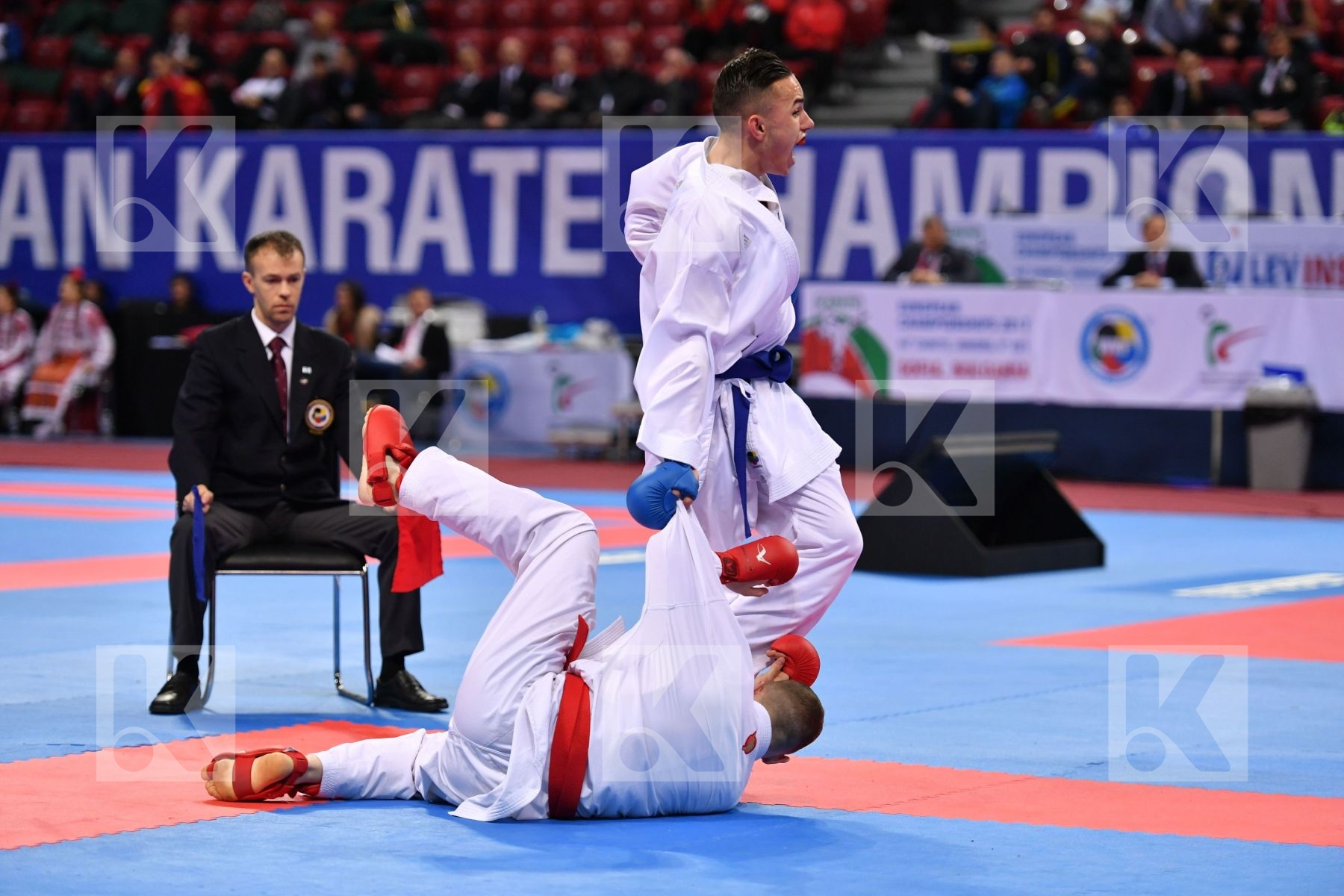 Dacosta Steven France Ryaboshapko Kyrylo U21 kumite male -67 kg