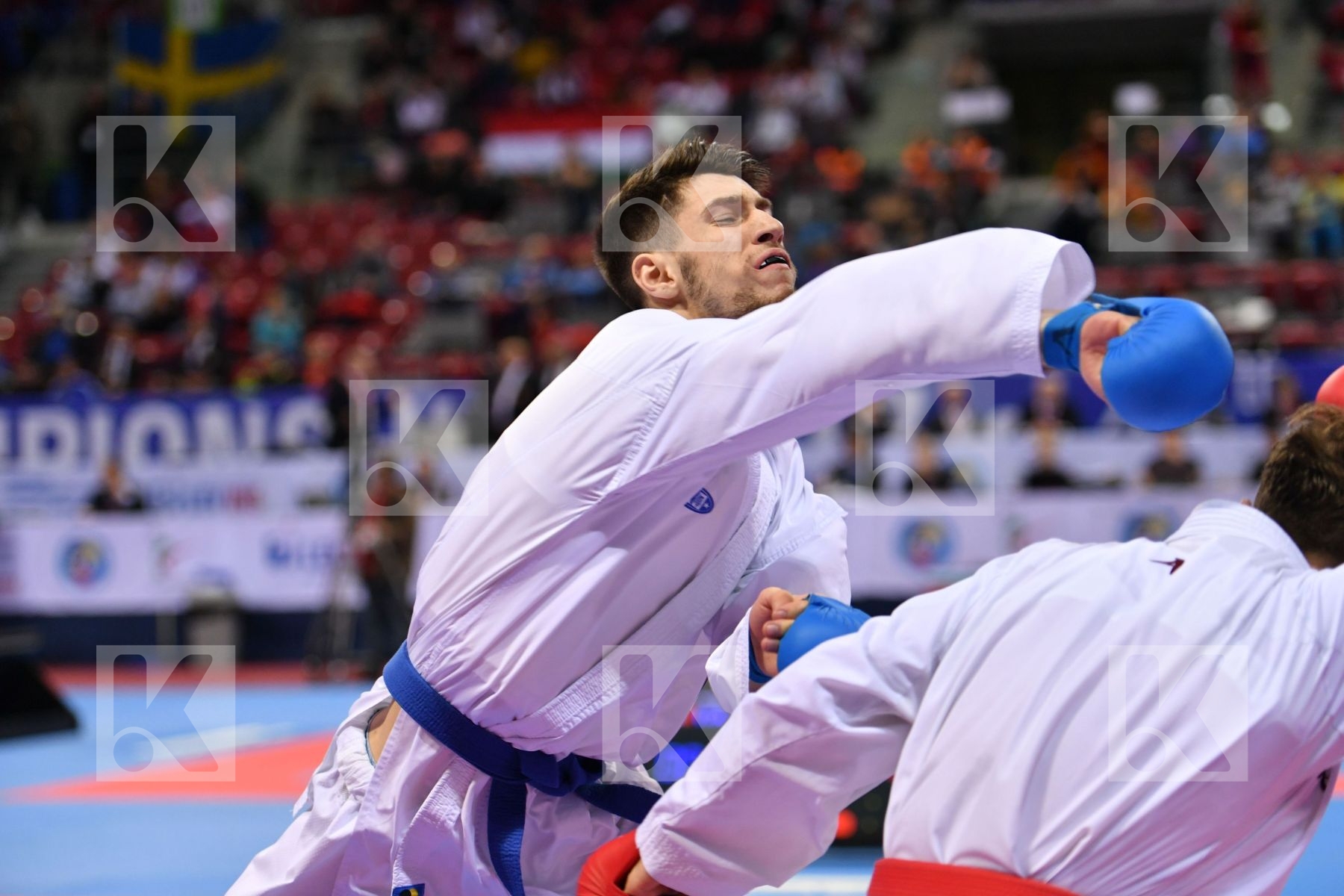 Harspataki Gabor Hungary Italy Martina Michele U21 kumite male -