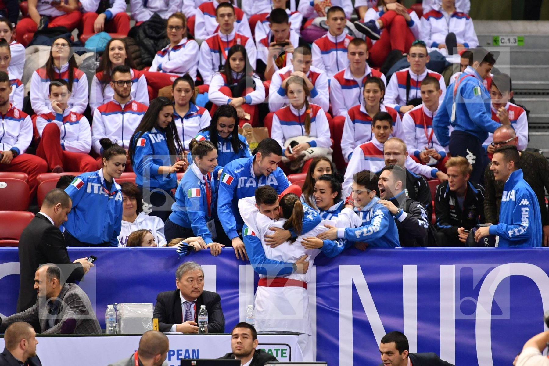 Budic Kaja Ferracuti Clio Italy Slovenia U21 kumite female 68+ k