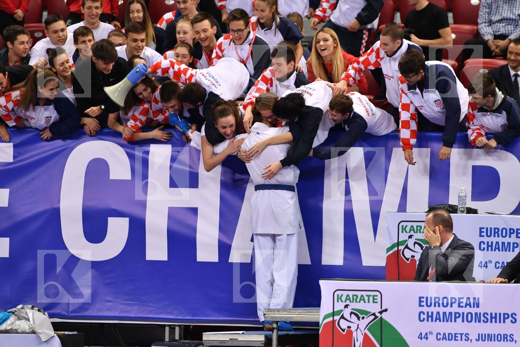 Croatia Da costa Jessie France Garibovic Enes U21 kumite male -8