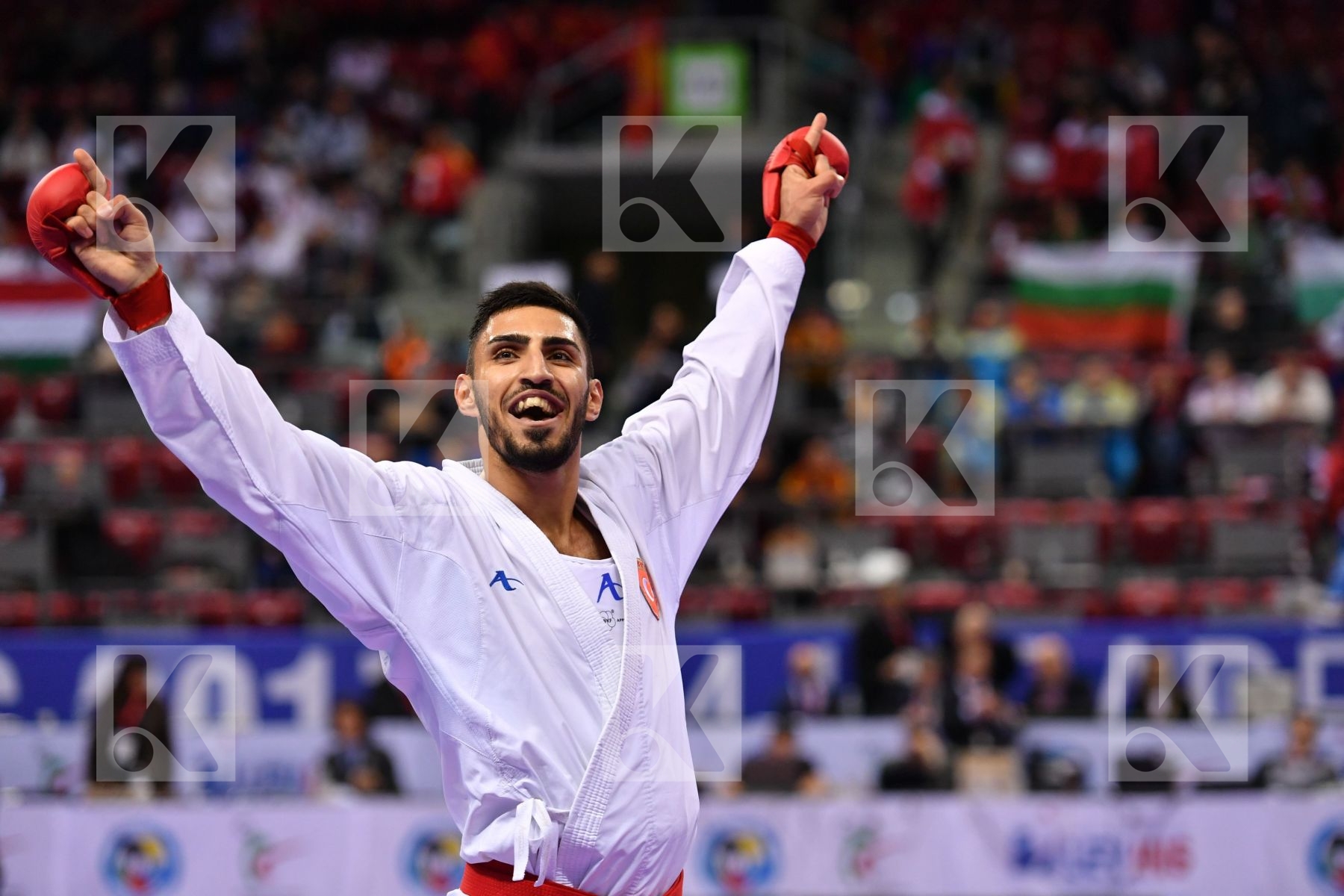 Belarus Turkey U21 kumite male 84+ kg Vodchyts Aliaksei Yamanogl