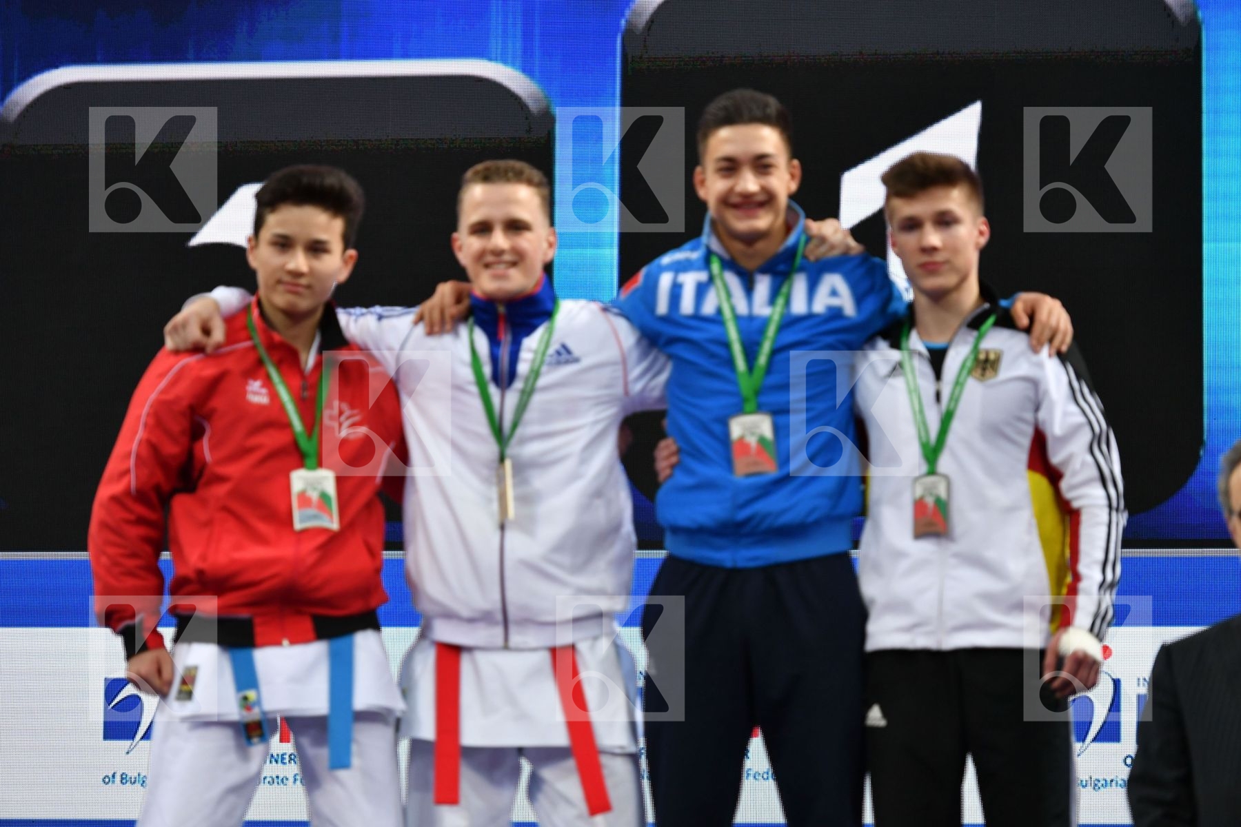 Barreca Mirko France Germany Italy Junior kata male Mrozeck Mick