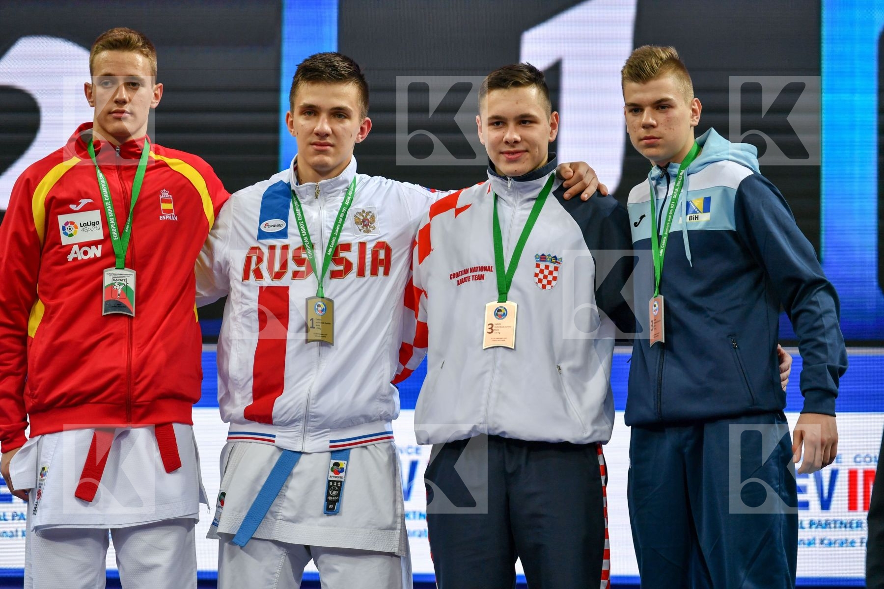 Avakimov Robert Bosnia and herzegovina Cadet kumite male 70+ kg