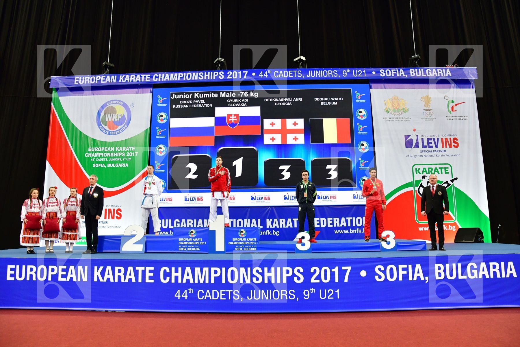 Belgium Bitskinashvili Anri Deghali Walid Drozd Pavel Georgia Gy